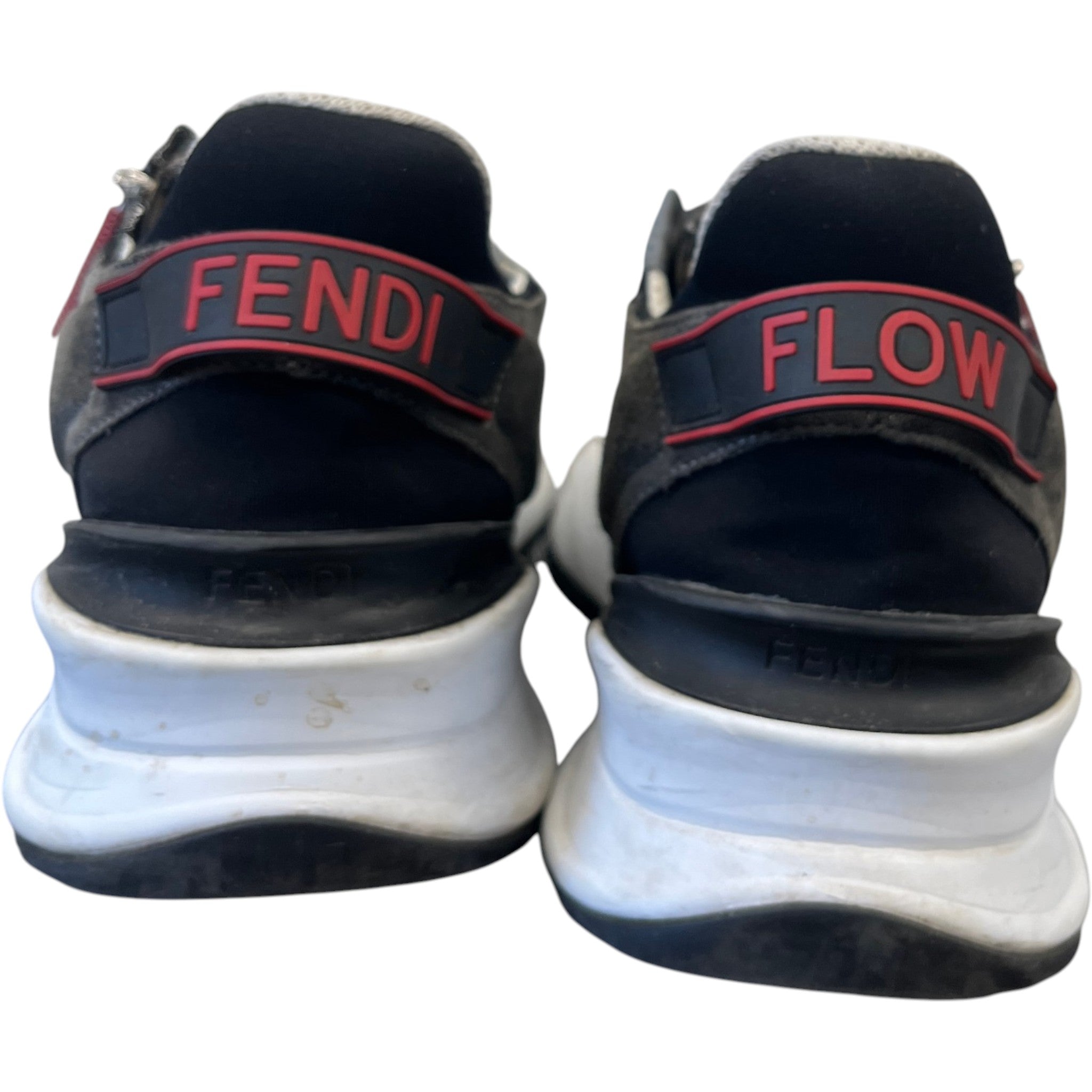 Men's Flow Low Trainers Black Size EU 41 / UK 7