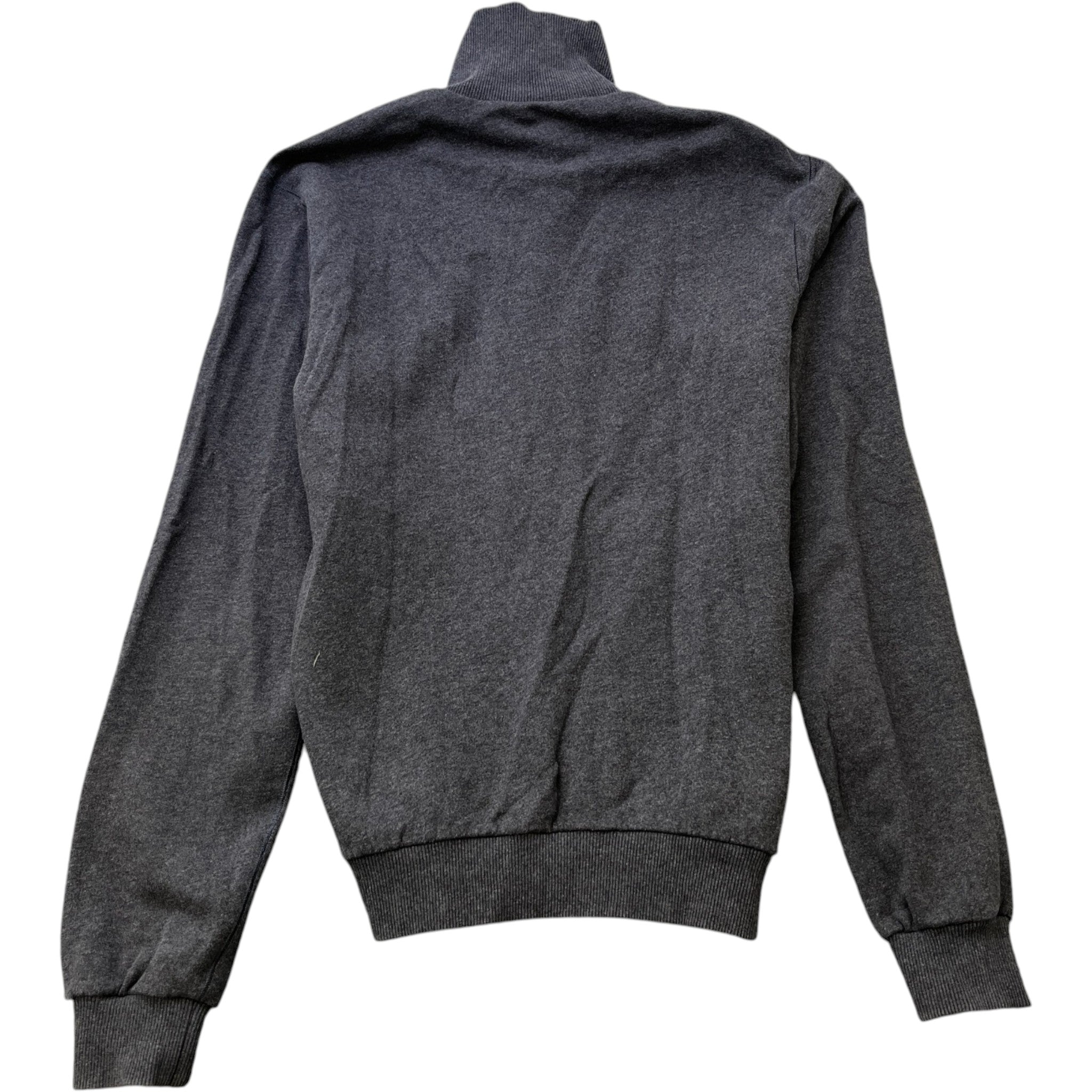 Men's Crown Embroidered Logo Jumper Grey Size IT 52 / UK XL