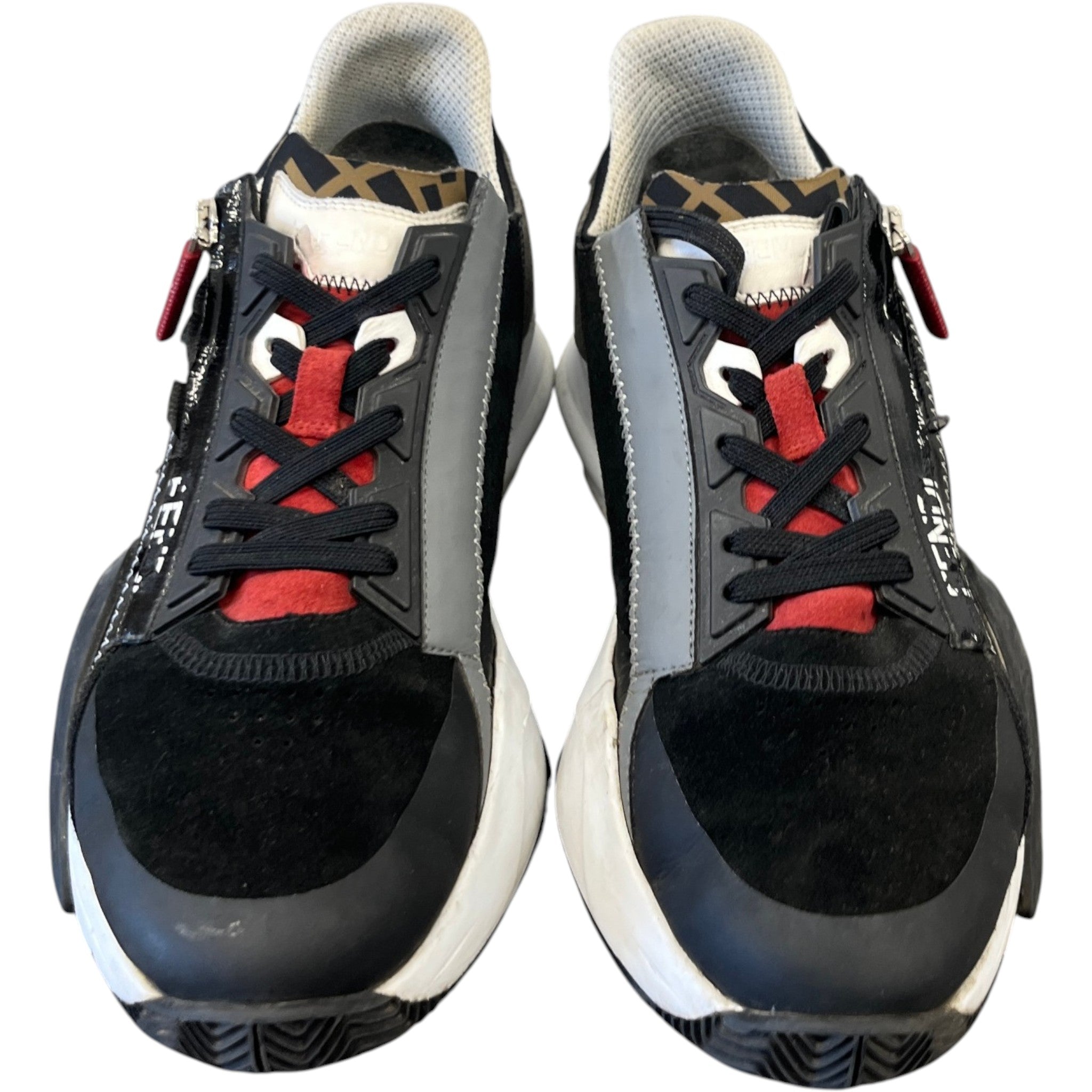 Men's Flow Low Trainers Black Size EU 41 / UK 7