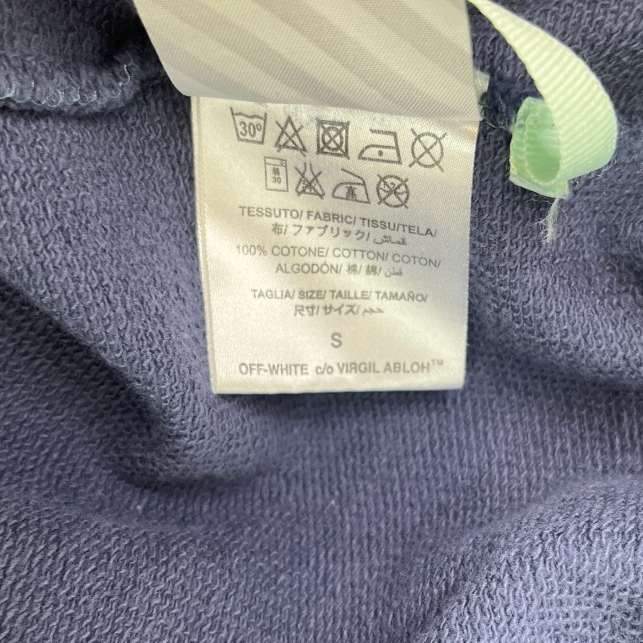 Men's Seeing Things Caravaggio Hoodie Blue Size S