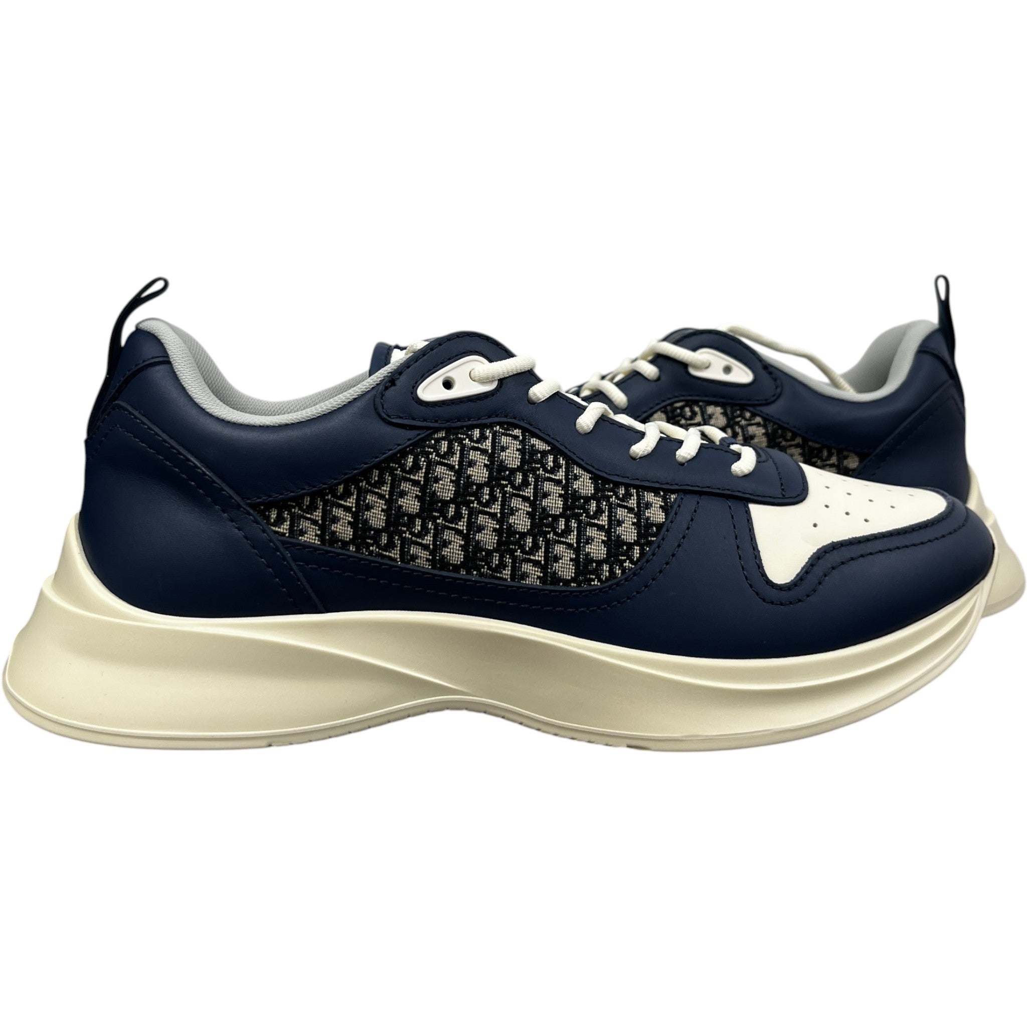 Men's B25 Runner Low Trainers Navy Size EU 43 / UK 9