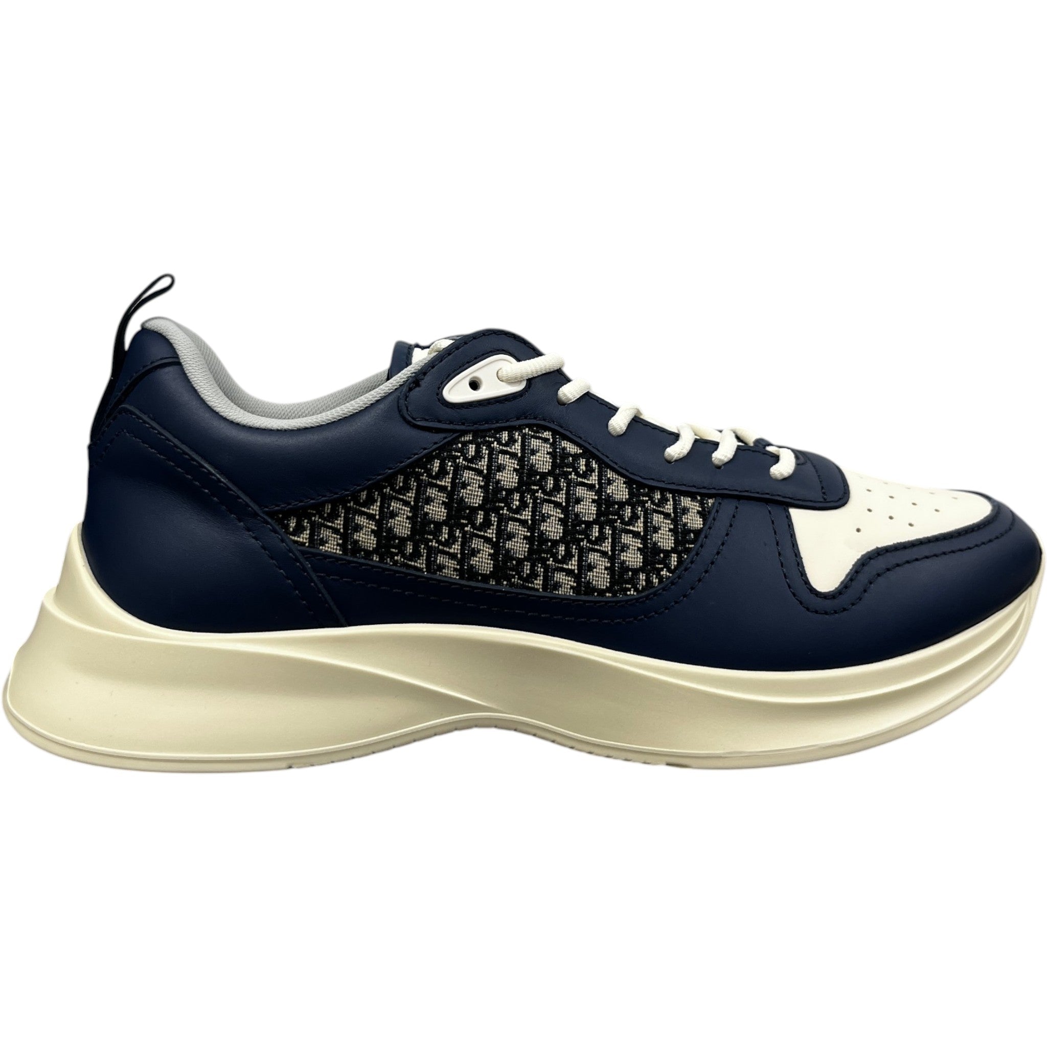 Men's B25 Runner Low Trainers Navy Size EU 43 / UK 9
