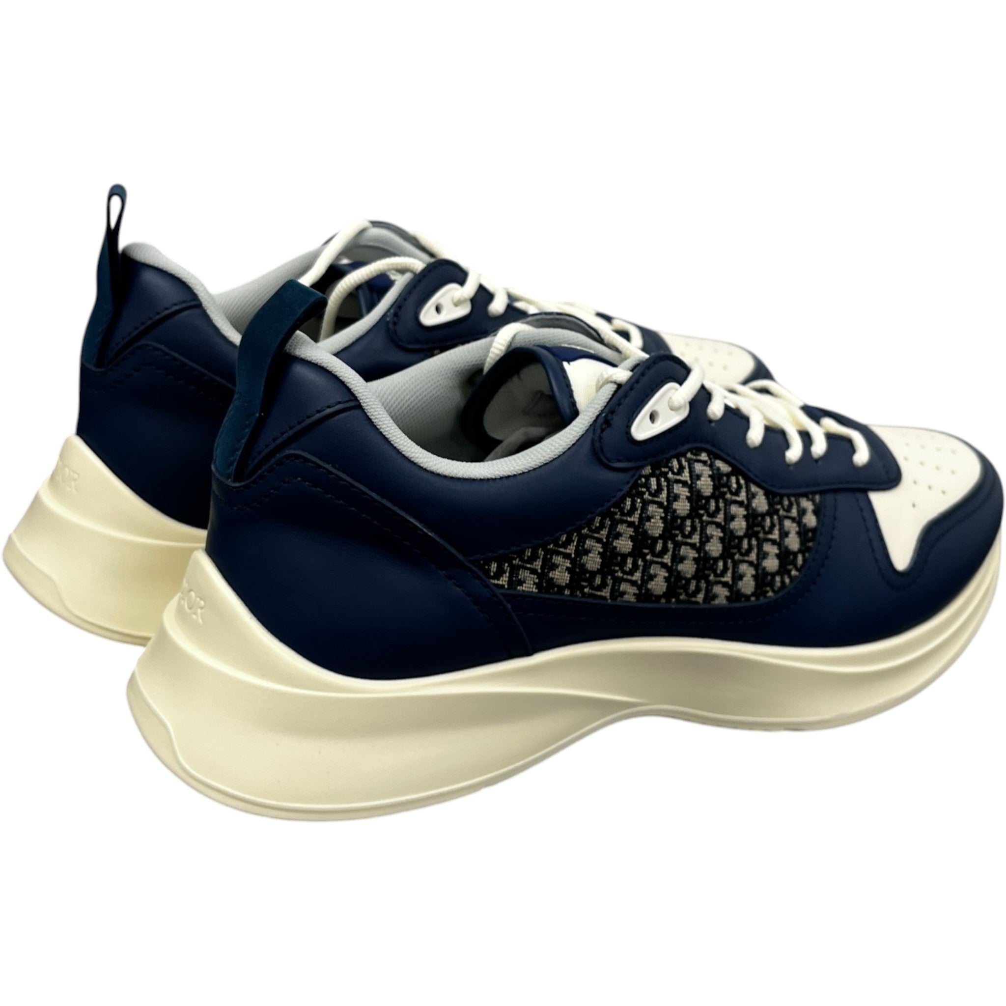 Men's B25 Runner Low Trainers Navy Size EU 43 / UK 9