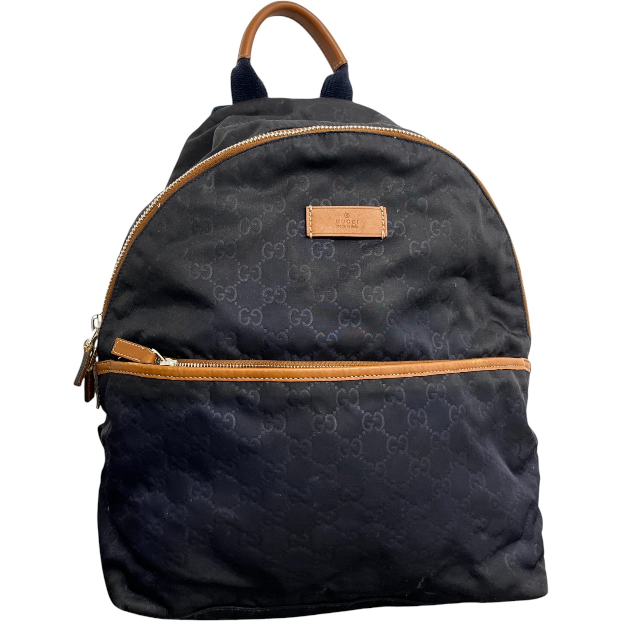 Men's Gg Nylon Backpack Navy