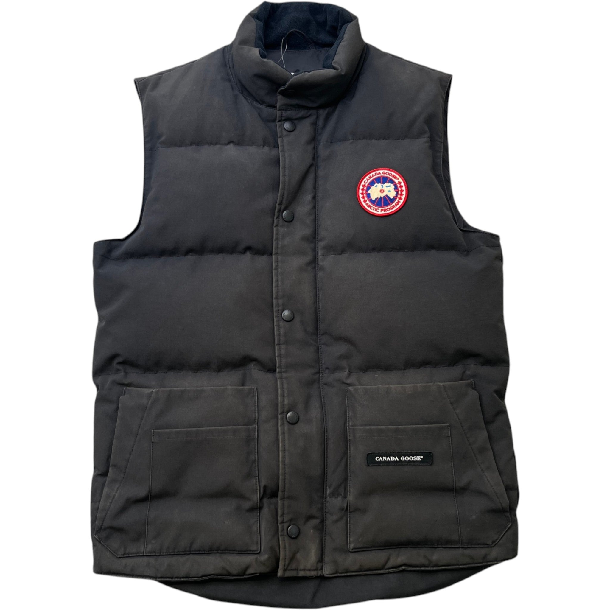 Men's Freestyle Crew Gilet Black Size S
