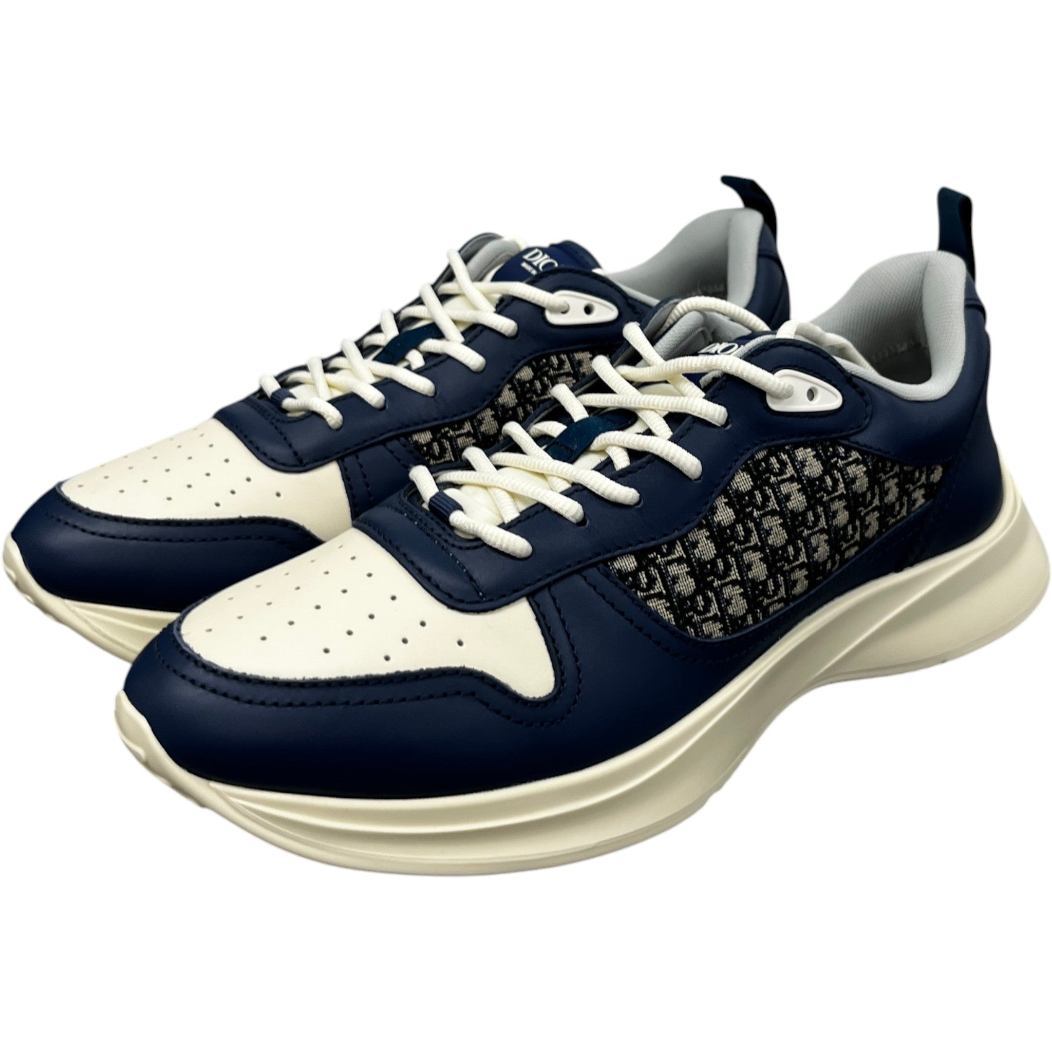 Men's B25 Runner Low Trainers Navy Size EU 43 / UK 9