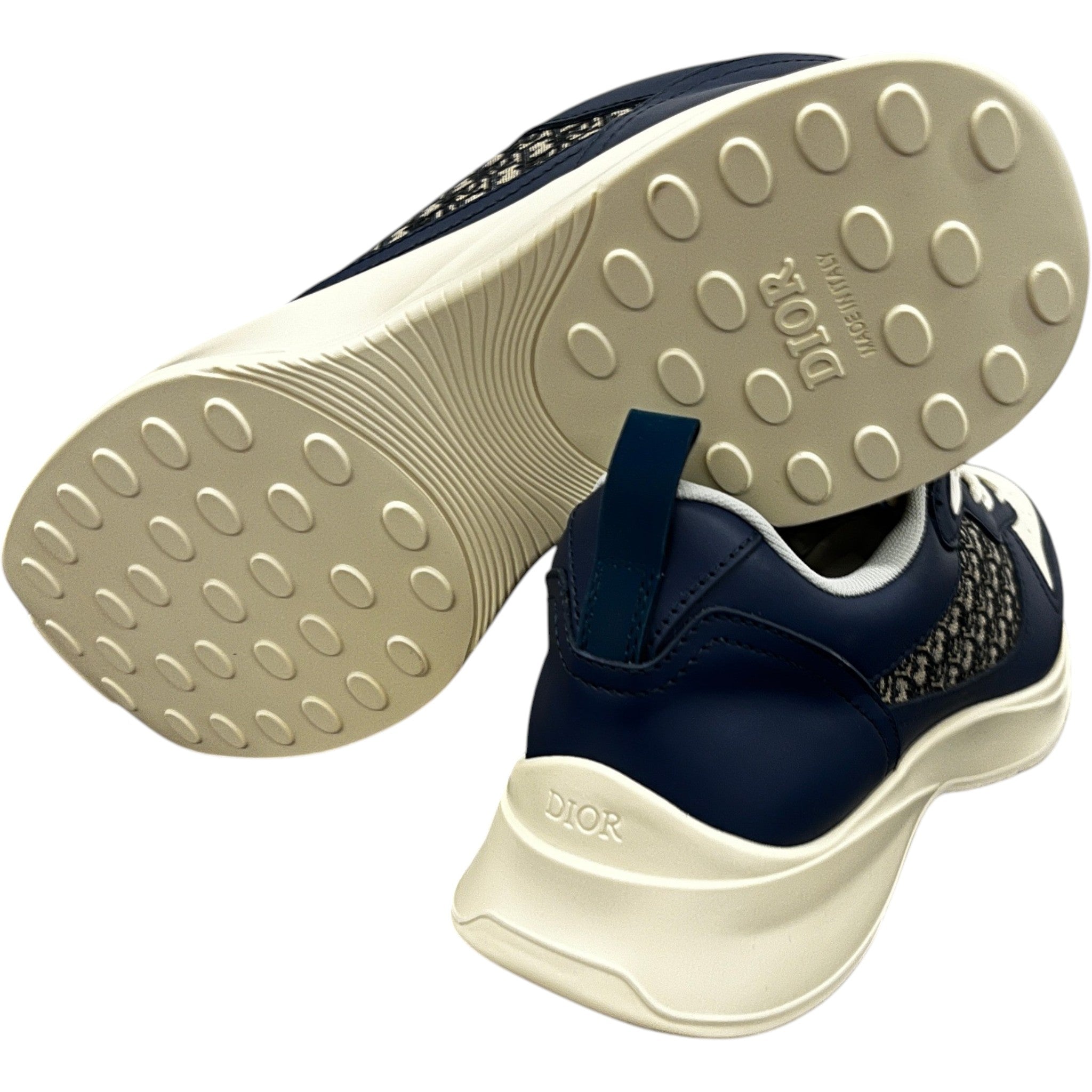 Men's B25 Runner Low Trainers Navy Size EU 43 / UK 9