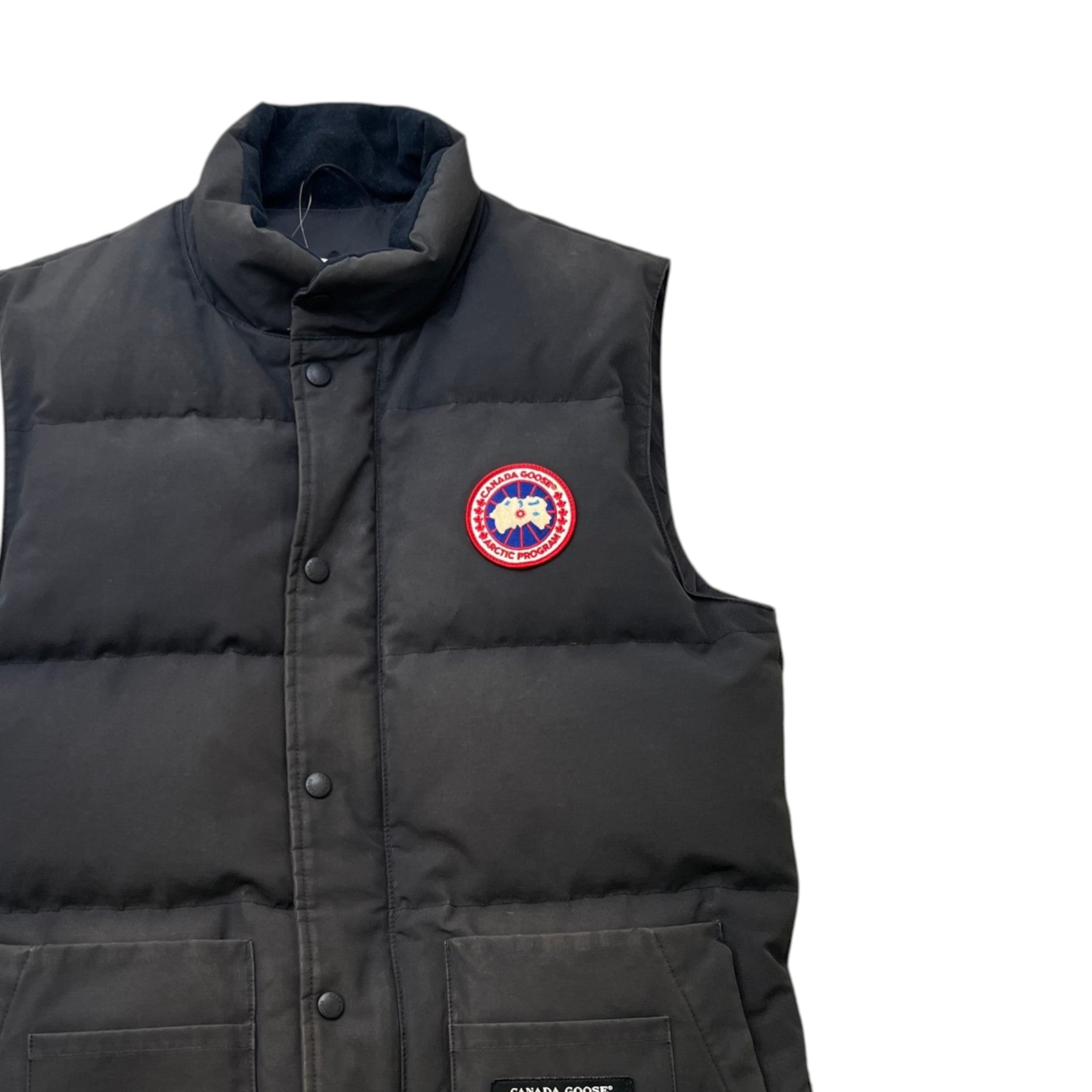 Men's Freestyle Crew Gilet Black Size S