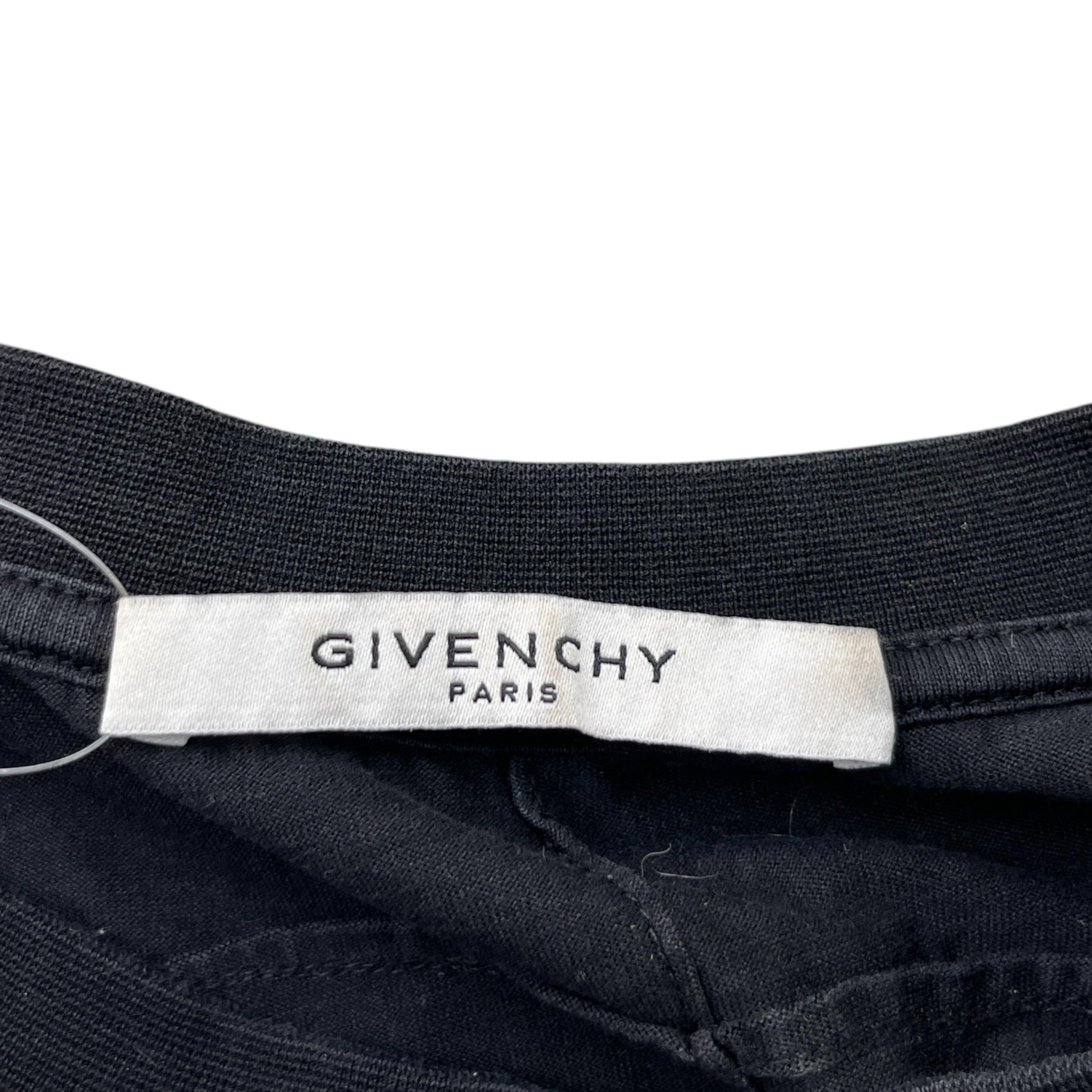 Men's 3D Usa Flag Print T-Shirt Black Size XS