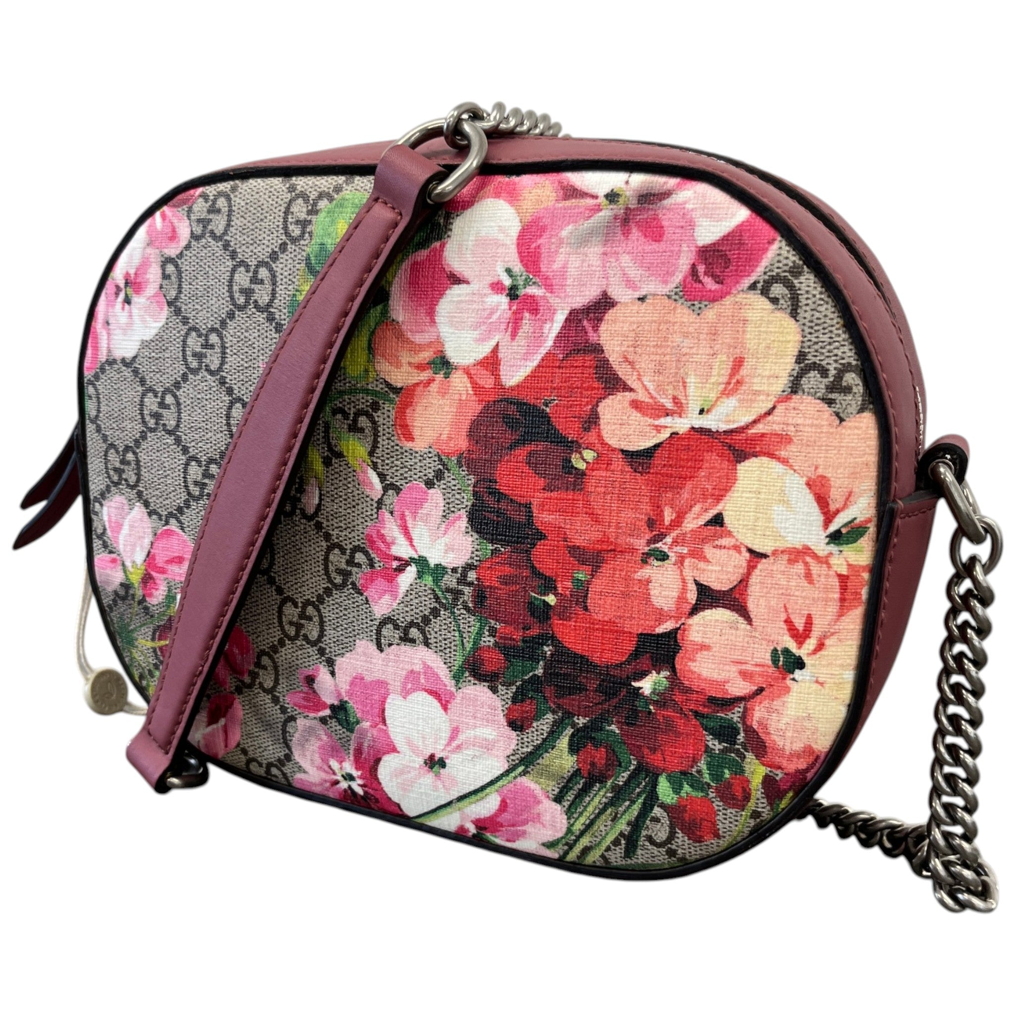 Women's Gg Supreme Blooms Crossbody Bag Beige