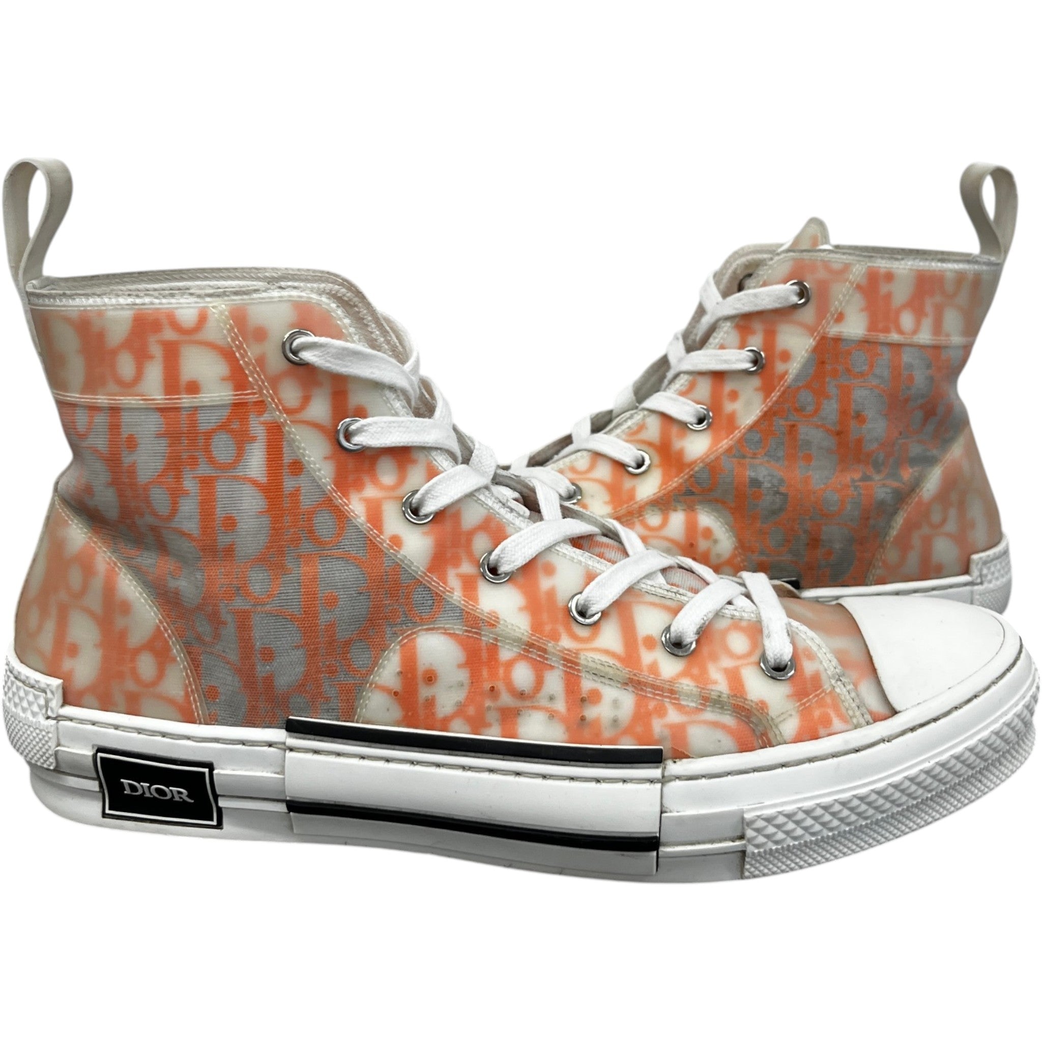 Men's B23 High Trainers Orange Size EU 45 / UK 11