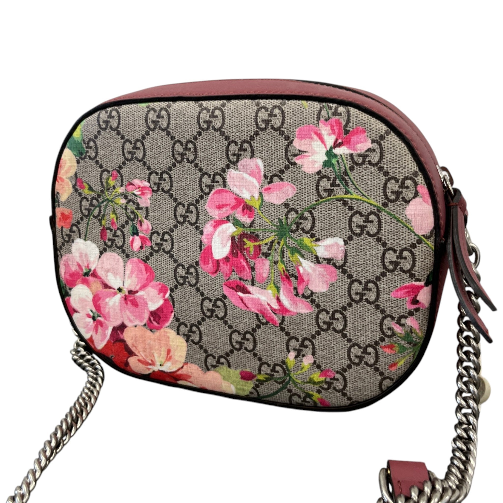 Women's Gg Supreme Blooms Crossbody Bag Beige