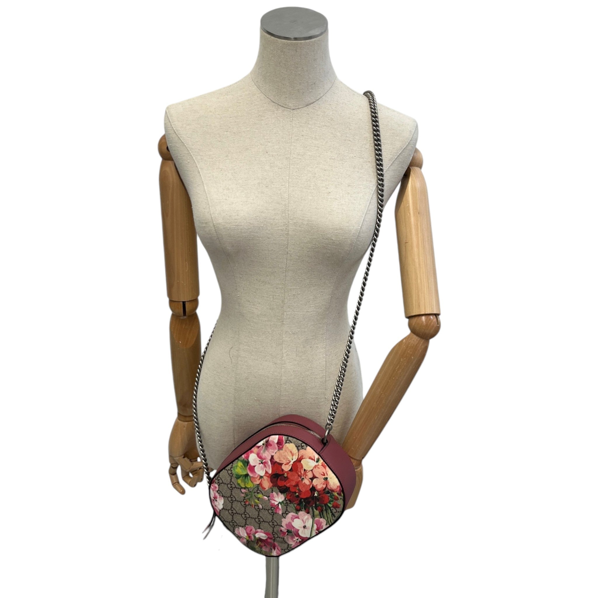 Women's Gg Supreme Blooms Crossbody Bag Beige