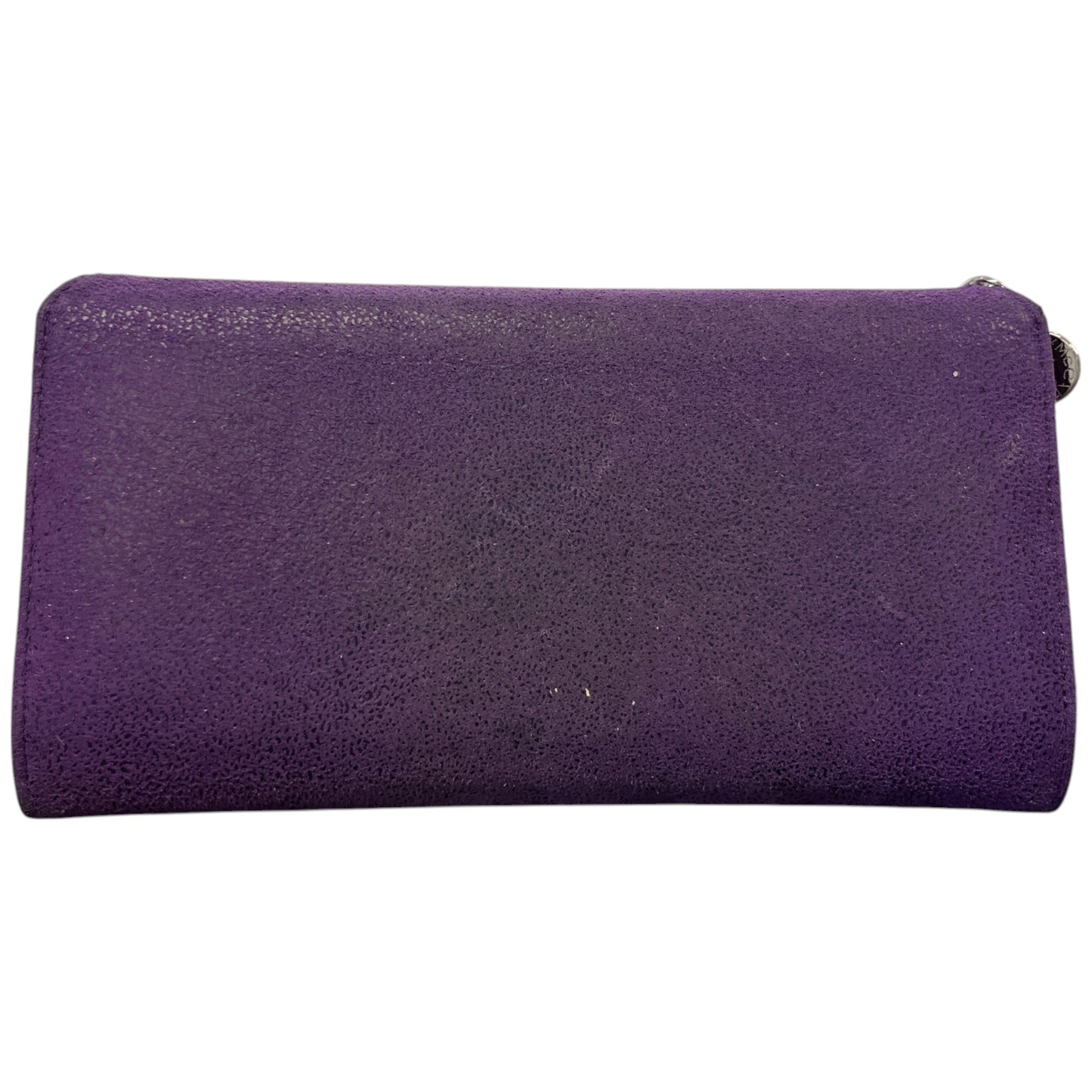 Women's Falabella Continental Flap Clutch Purple
