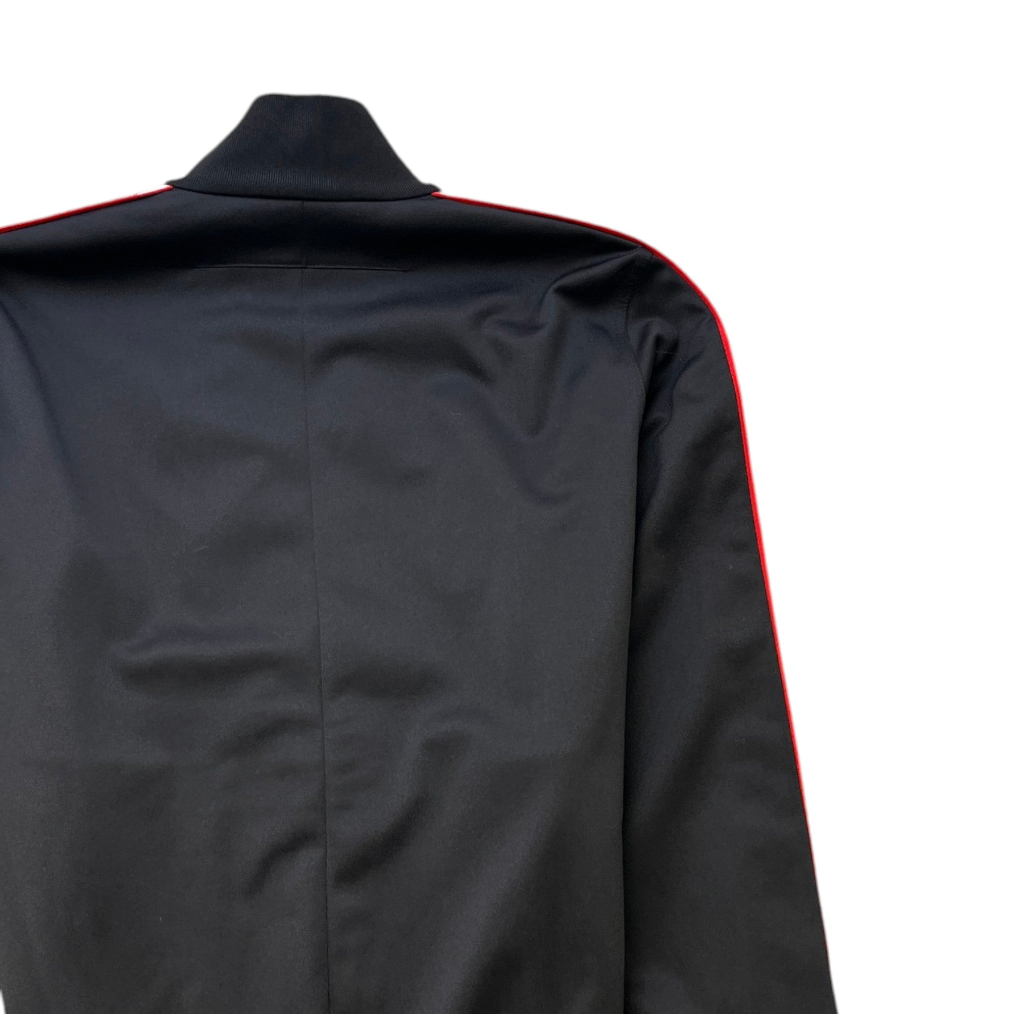 Men's Tape Logo Track Jacket Black Size M