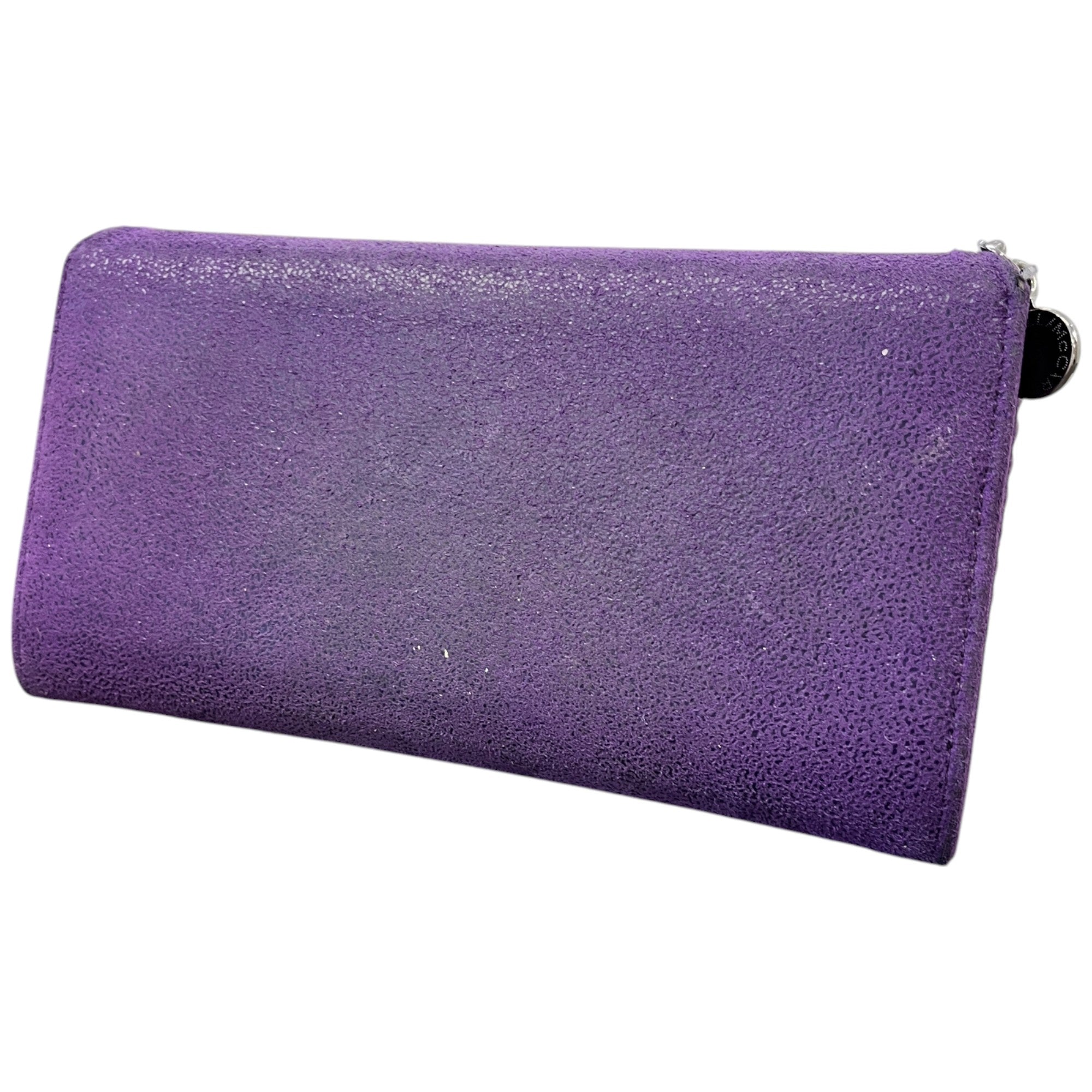 Women's Falabella Continental Flap Clutch Purple