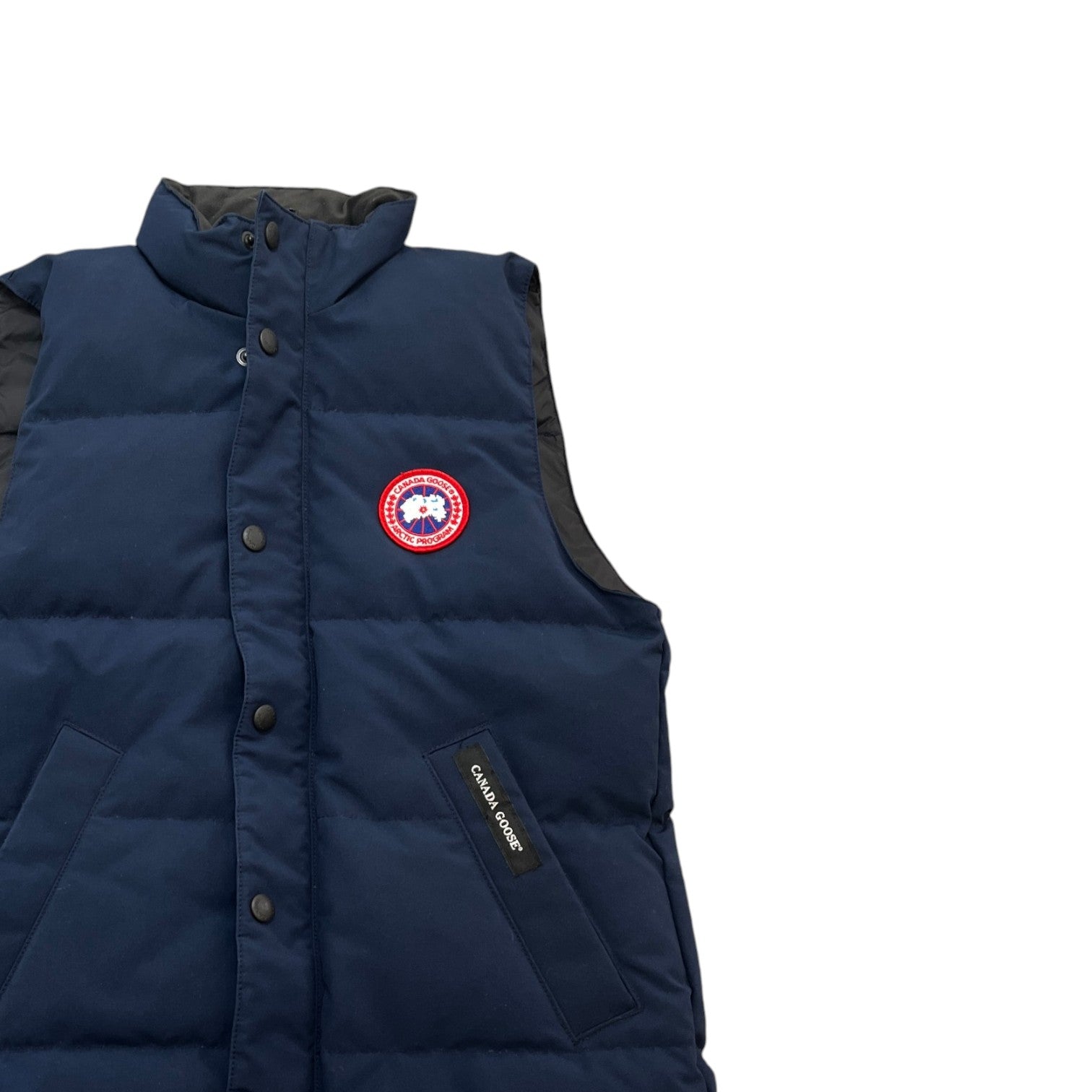 Men's Junior Vanier Gilet Navy Size Age 14-16