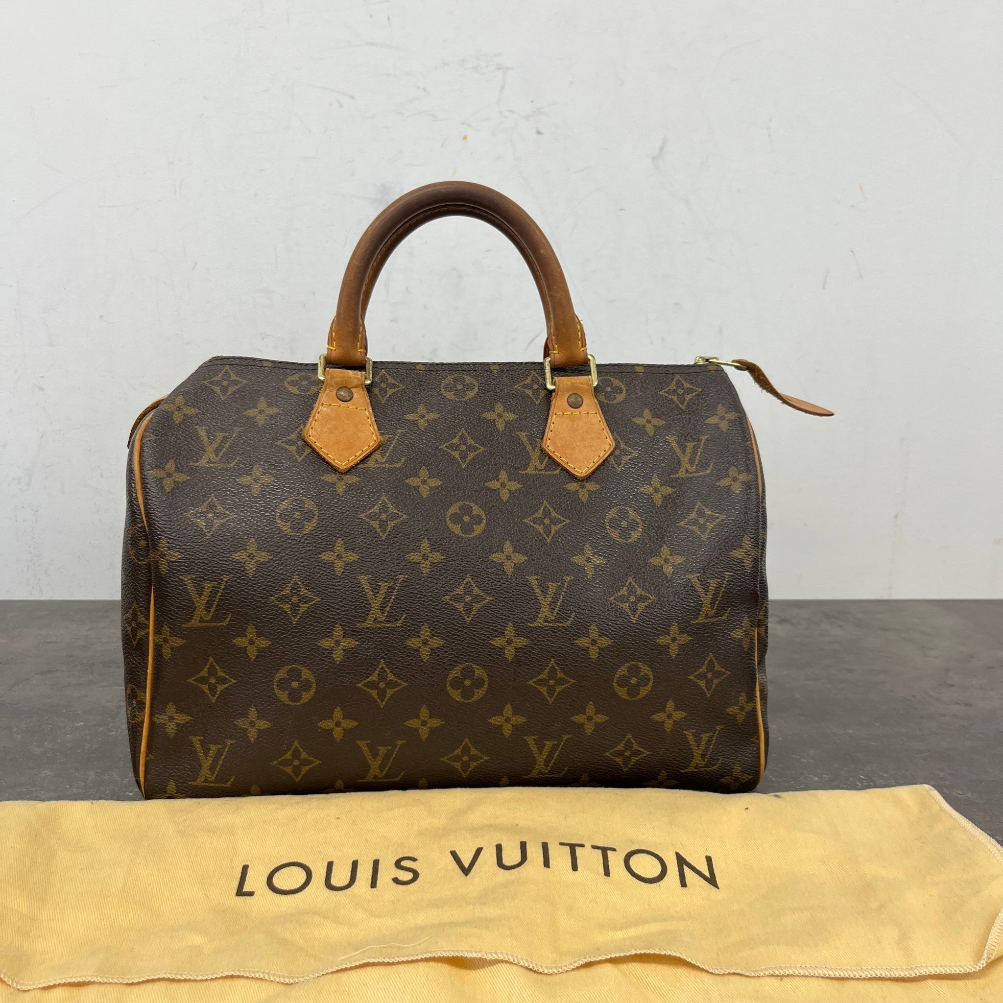 Women's Monogram Speedy 30 Bag Brown