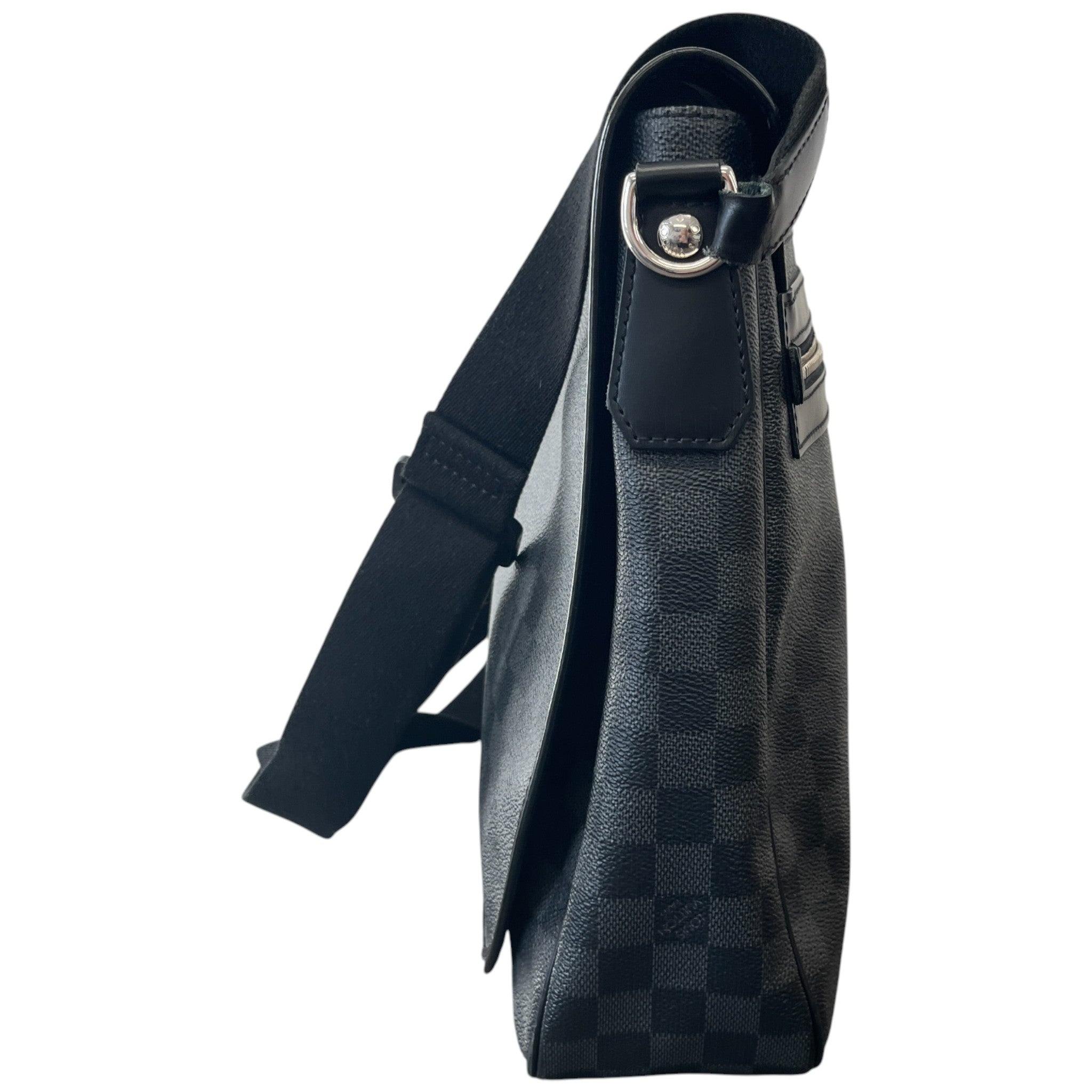 Men's Damier Graphite Daniel Mm Messenger Bag Black