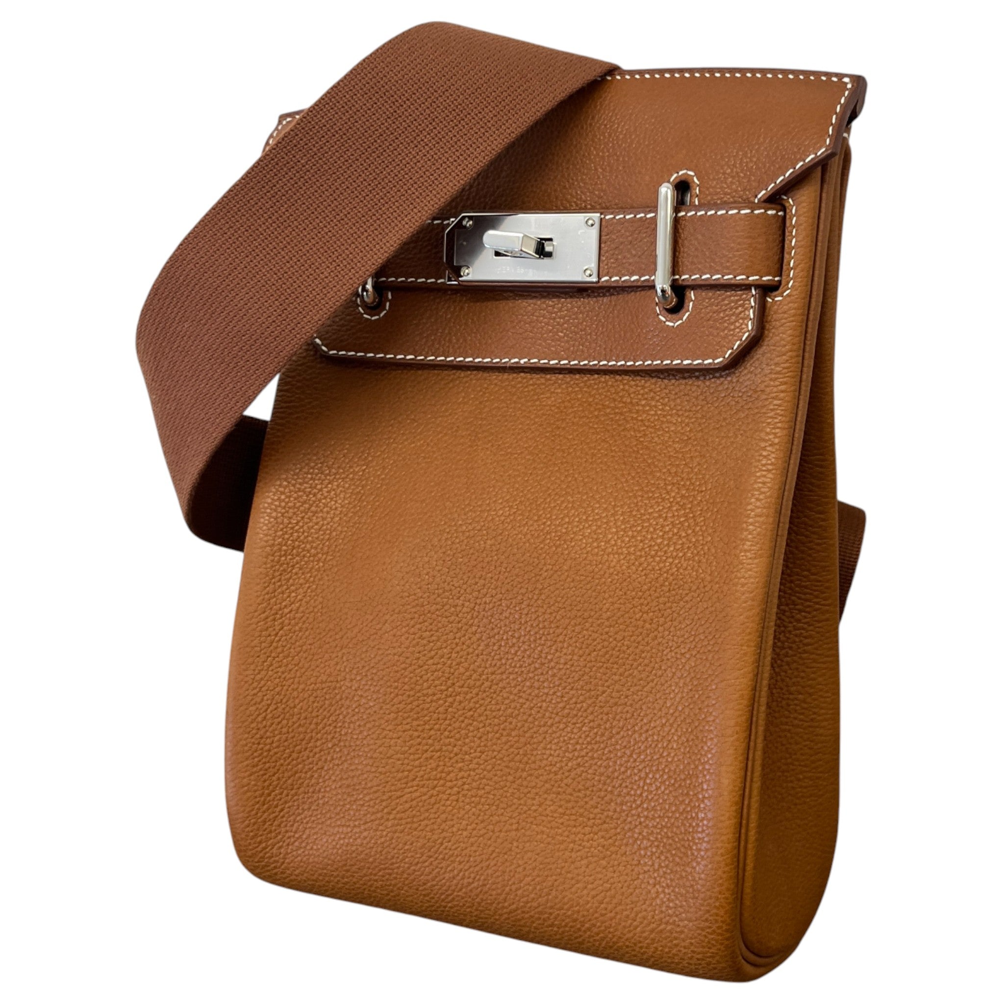 Men's Hac A Dos Pm Messenger Bag Brown