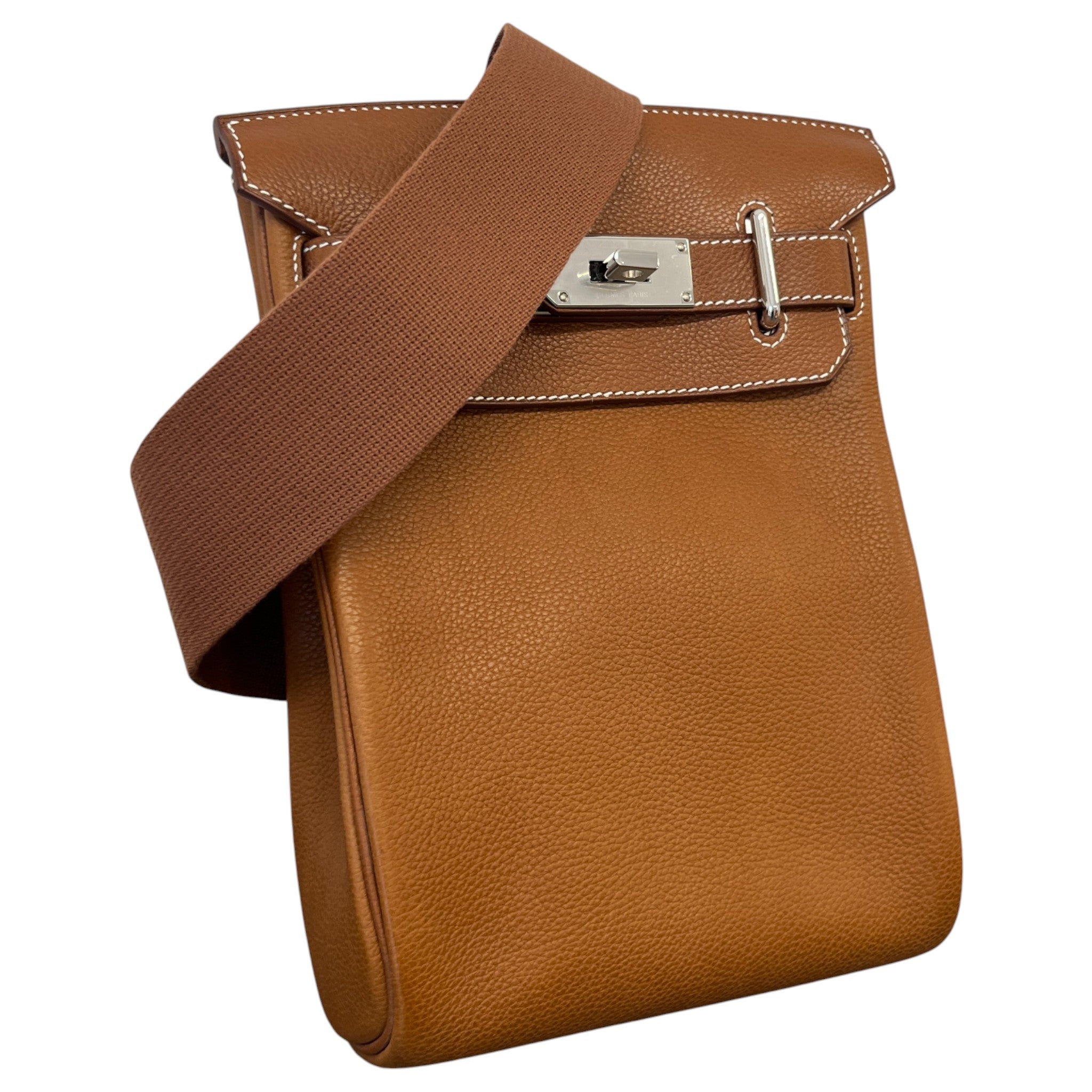 Men's Hac A Dos Pm Messenger Bag Brown