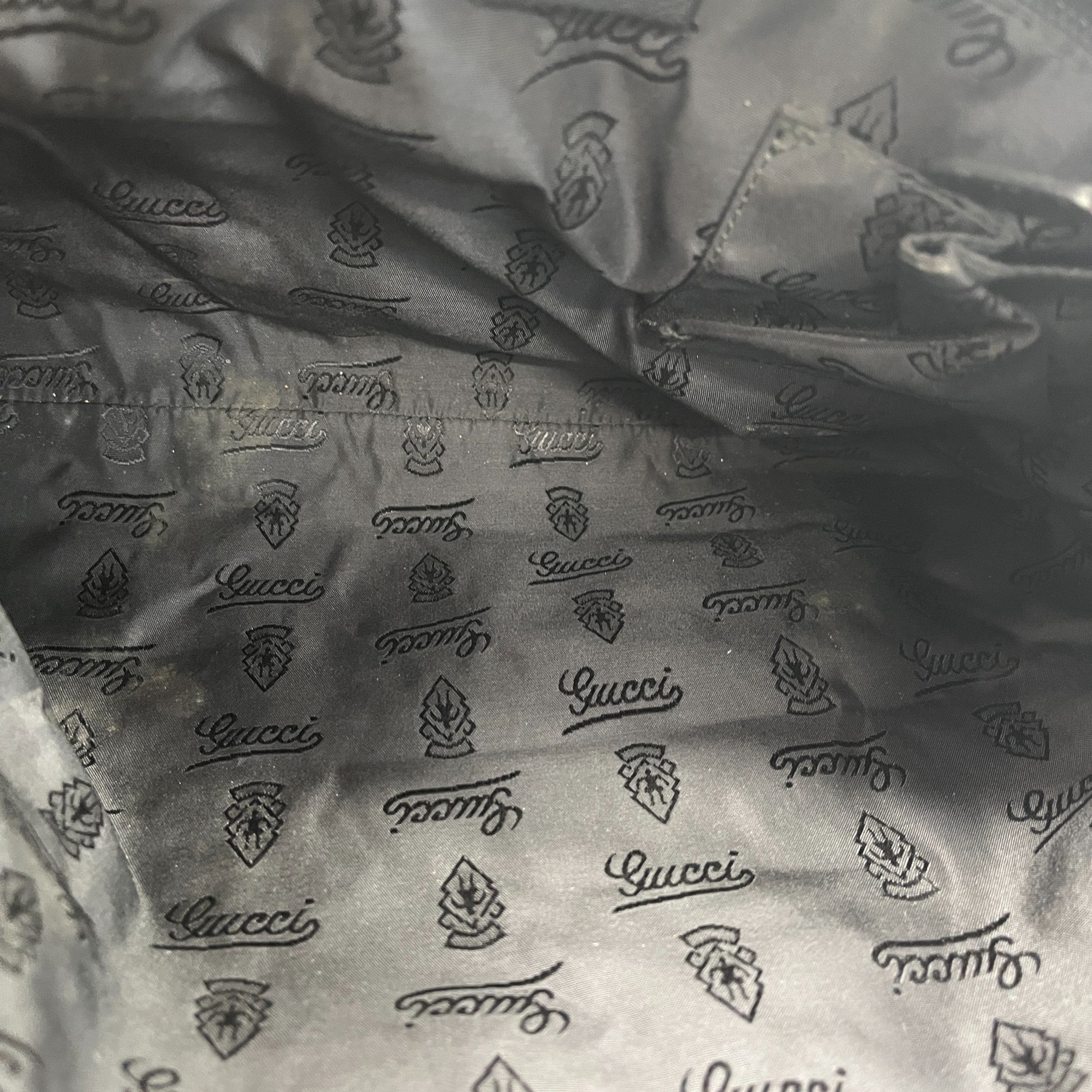 Men's Guccissima Bag Black