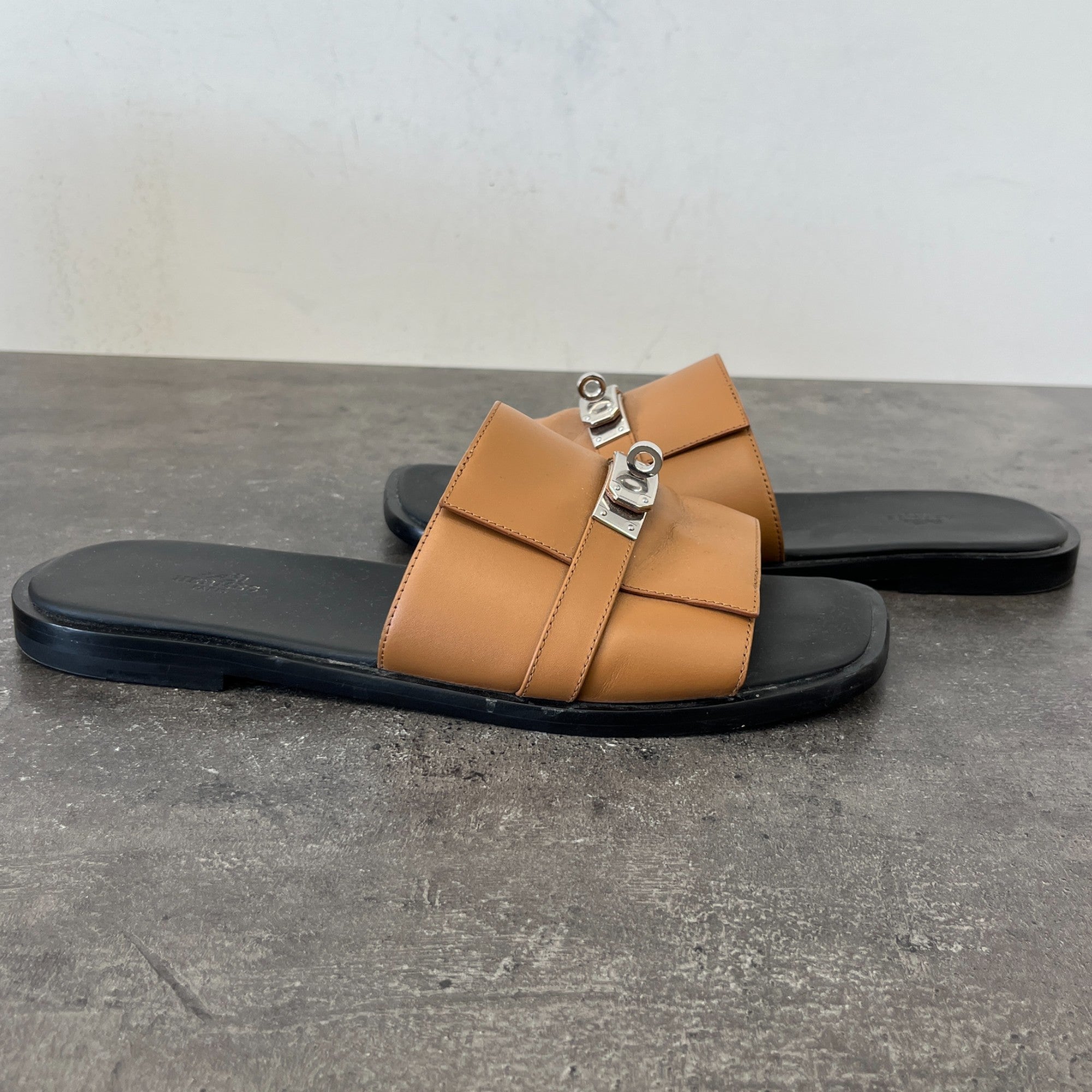 Men's Gabriel Sandals Sandals Brown Size EU 43.5 / UK 9.5