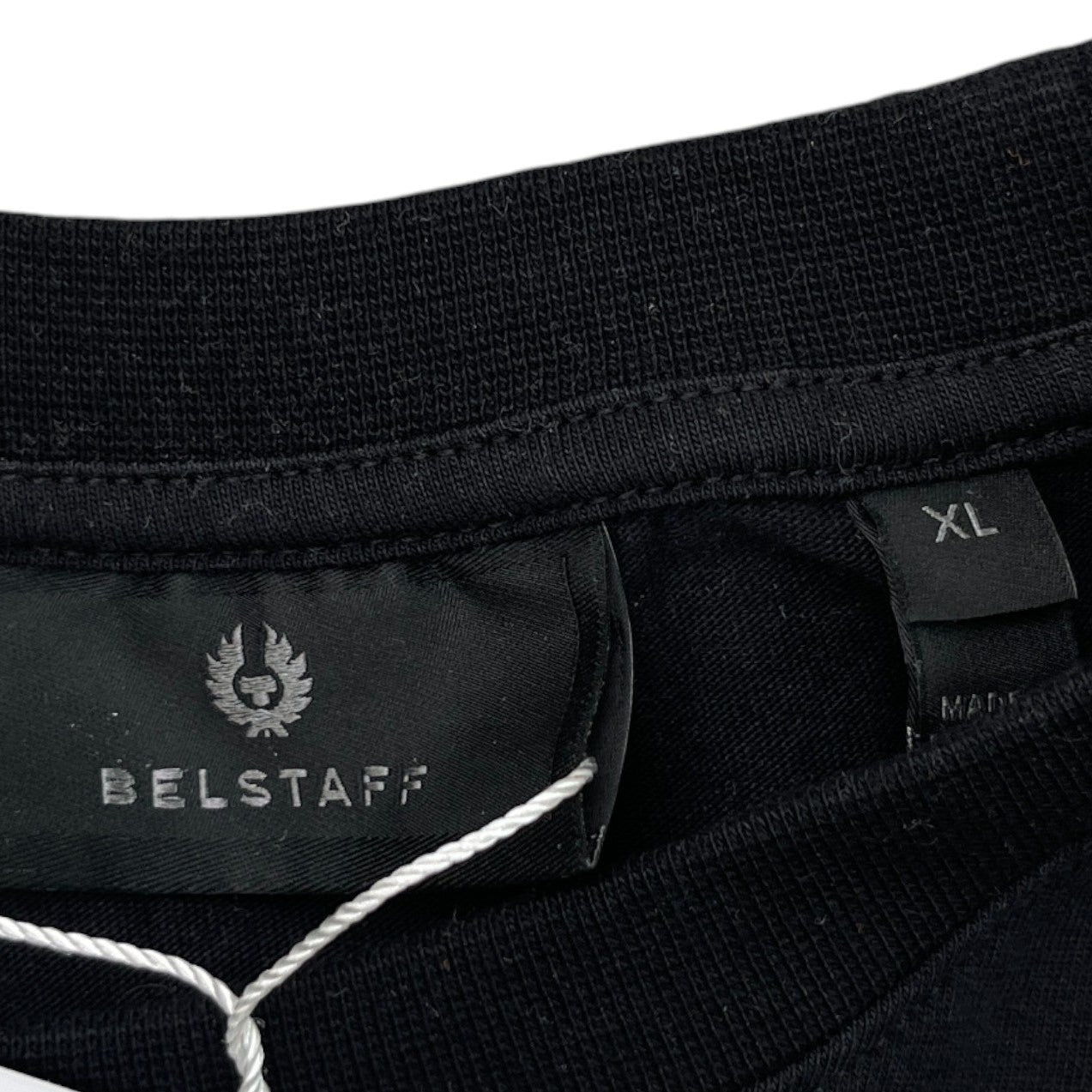 Men's Patch Logo T-Shirt Black Size XL