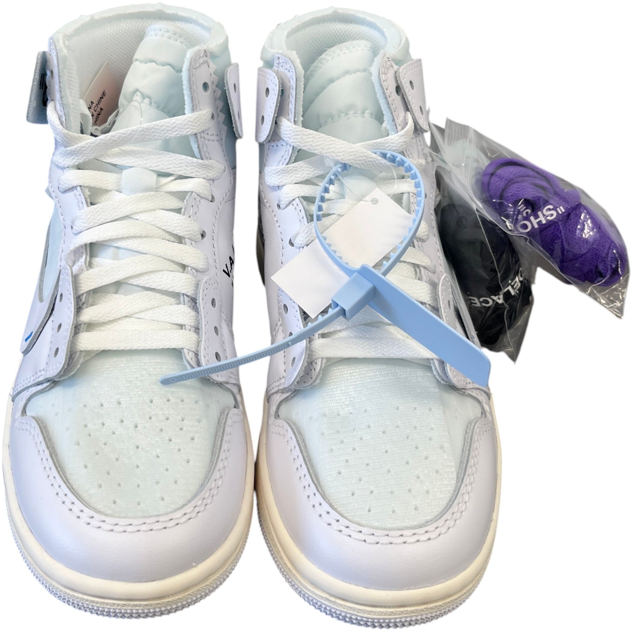 Women's Air Jordan 1 High Og X V.A.A. High Trainers White Size EU 37.5 / UK 4.5