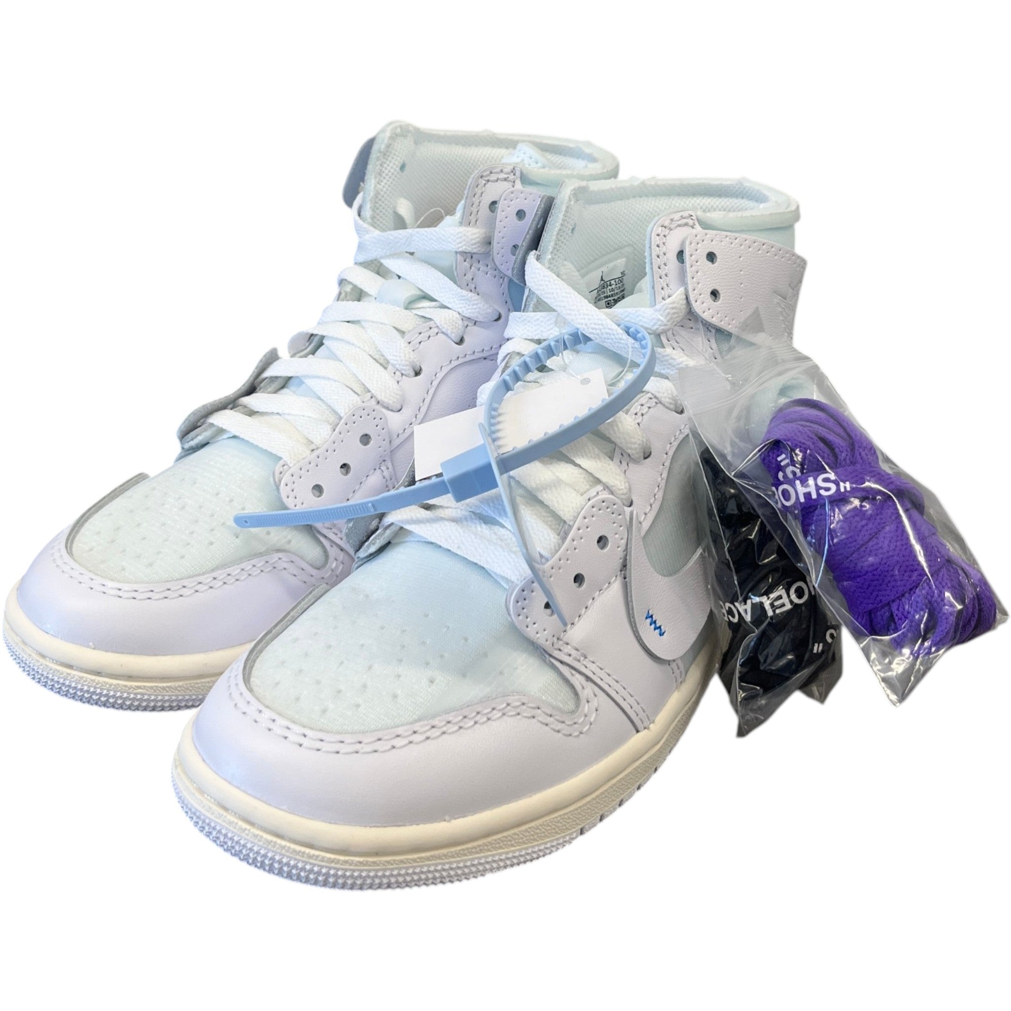 Women's Air Jordan 1 High Og X V.A.A. High Trainers White Size EU 37.5 / UK 4.5