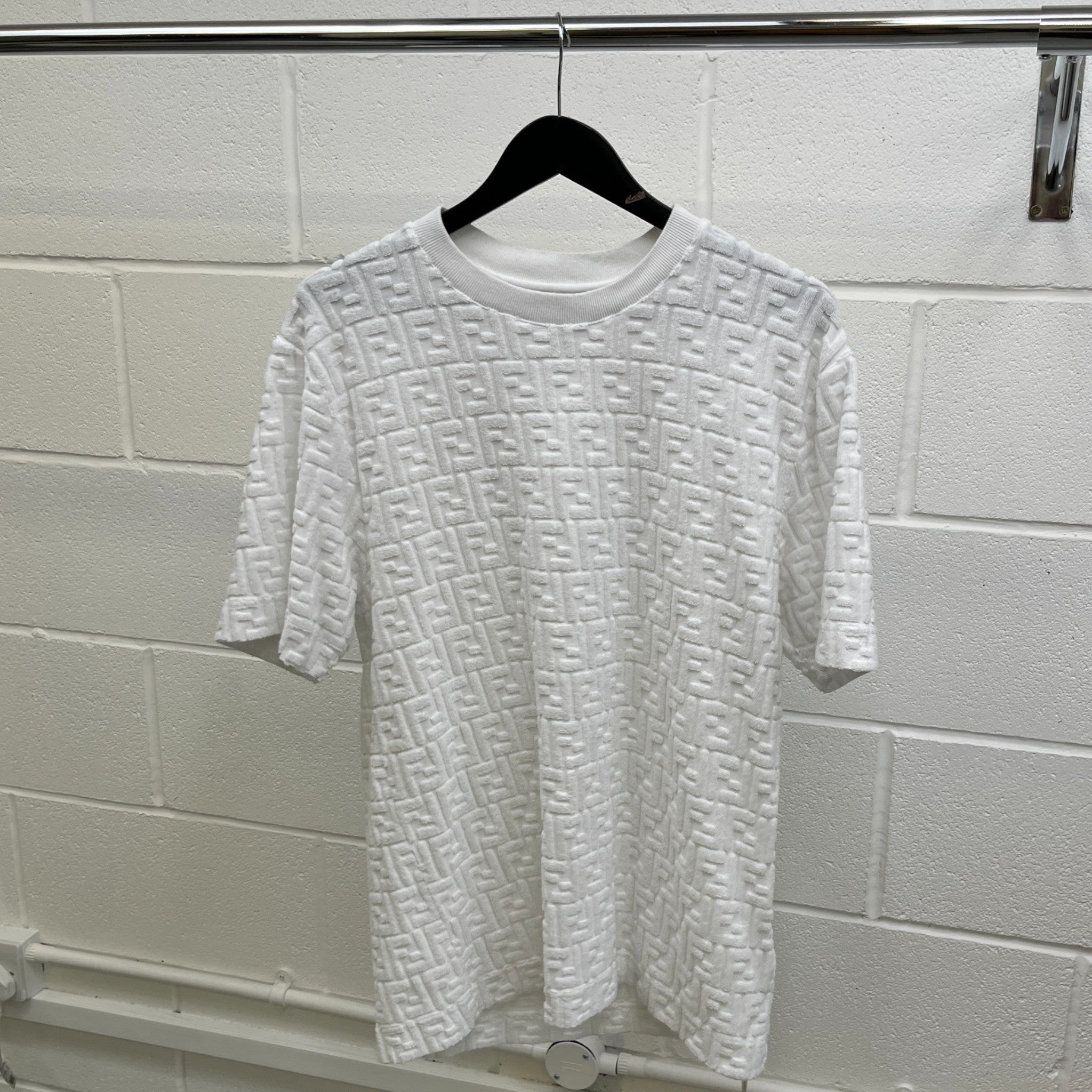 Men's Ff Terry T-Shirt White Size M