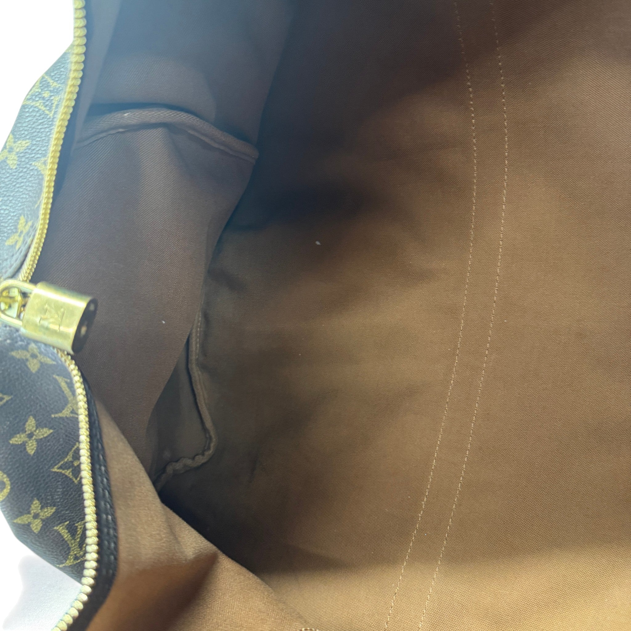 Men's Monogram Keepall 55 Bag Brown