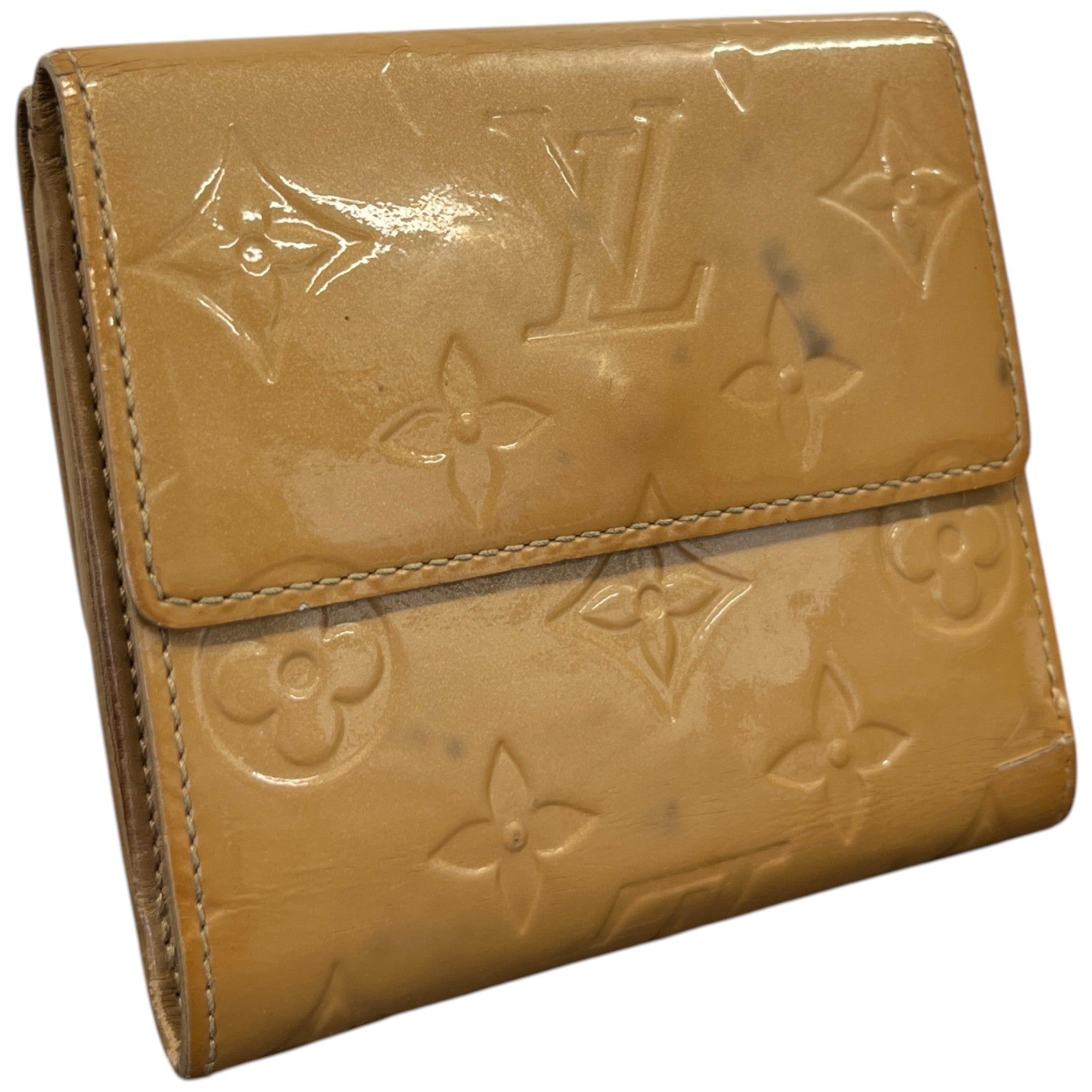 Women's Monogram Vernis Wallet Gold Size S