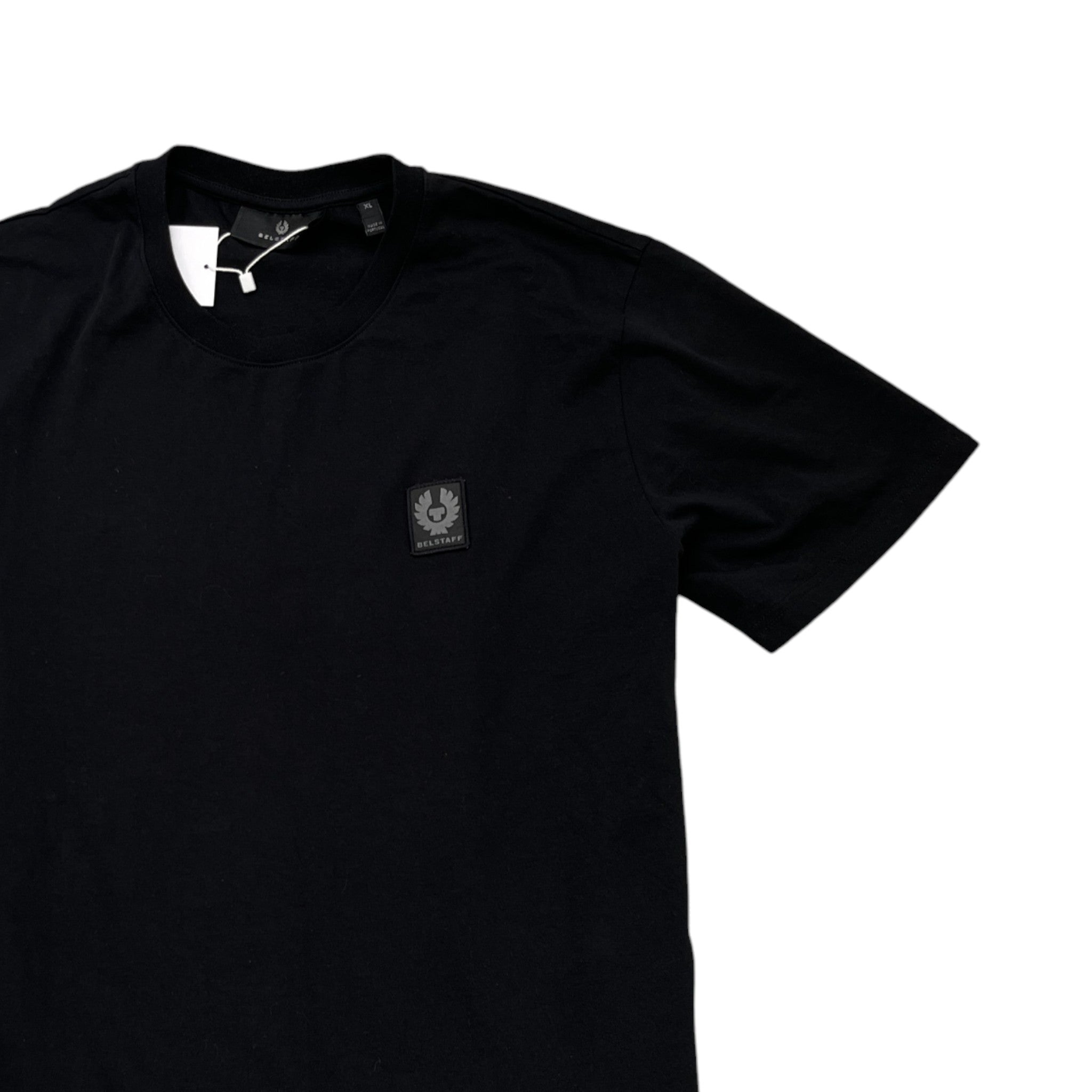 Men's Patch Logo T-Shirt Black Size XL