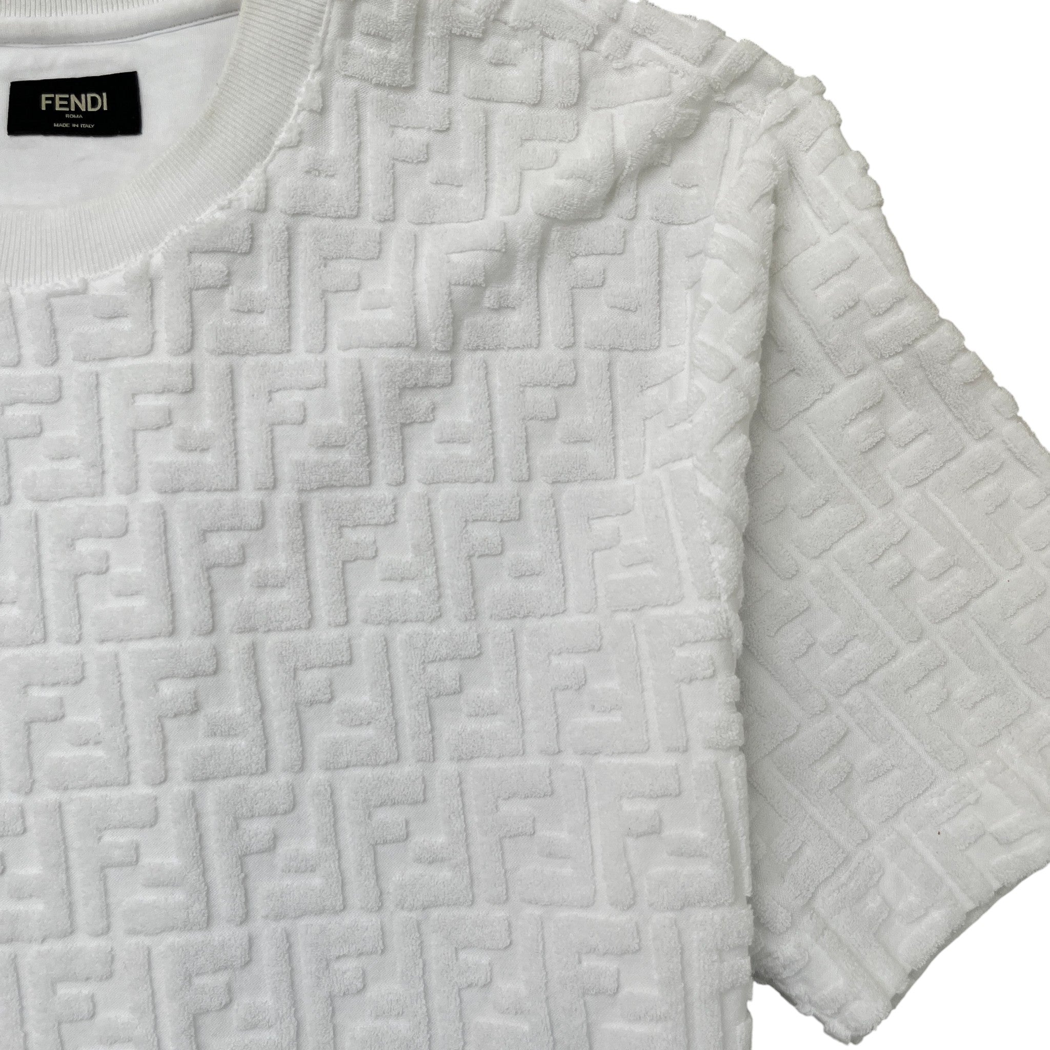 Men's Ff Terry T-Shirt White Size M