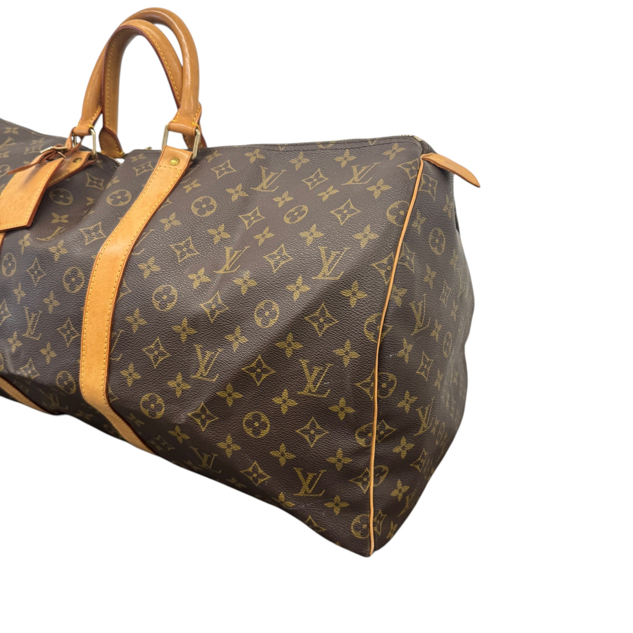 Men's Monogram Keepall 55 Bag Brown