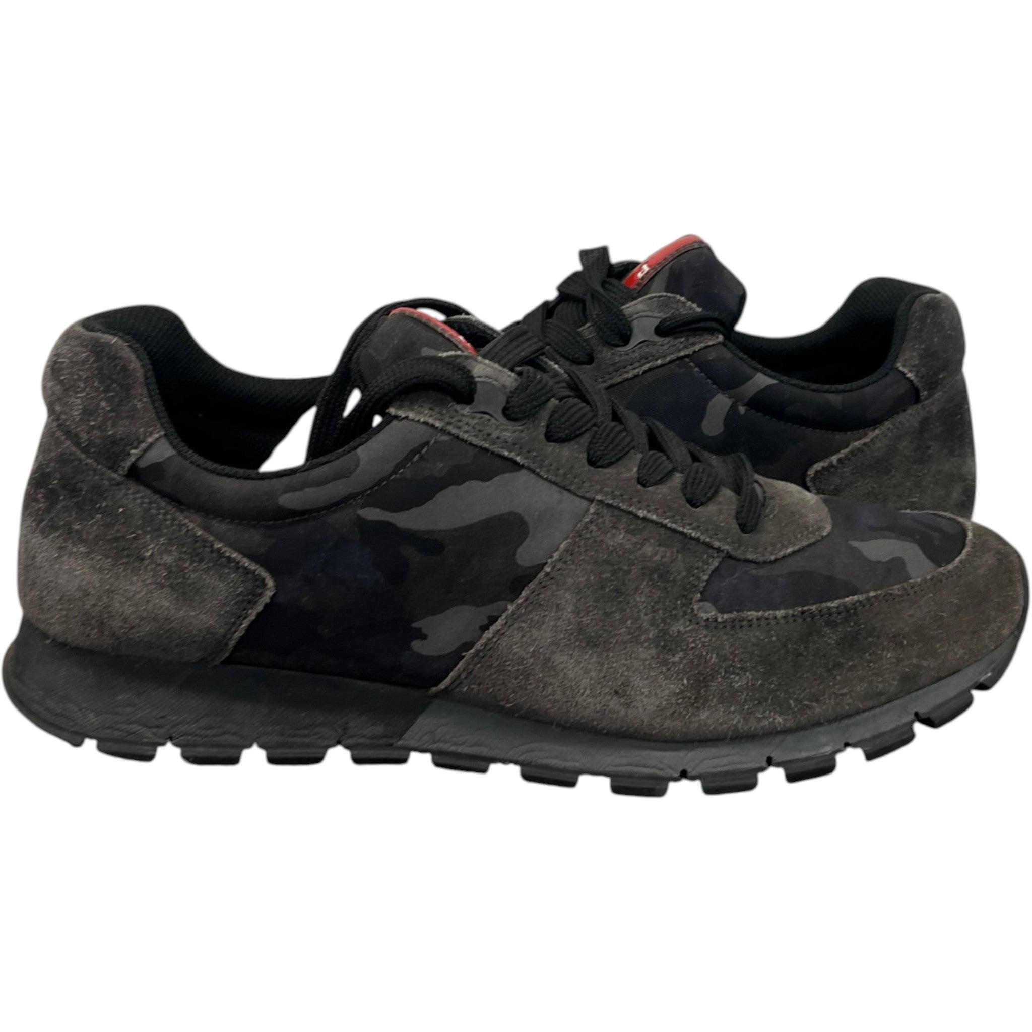 Men's Matchrace Camouflage Low Trainers Black Size EU 43 / UK 9