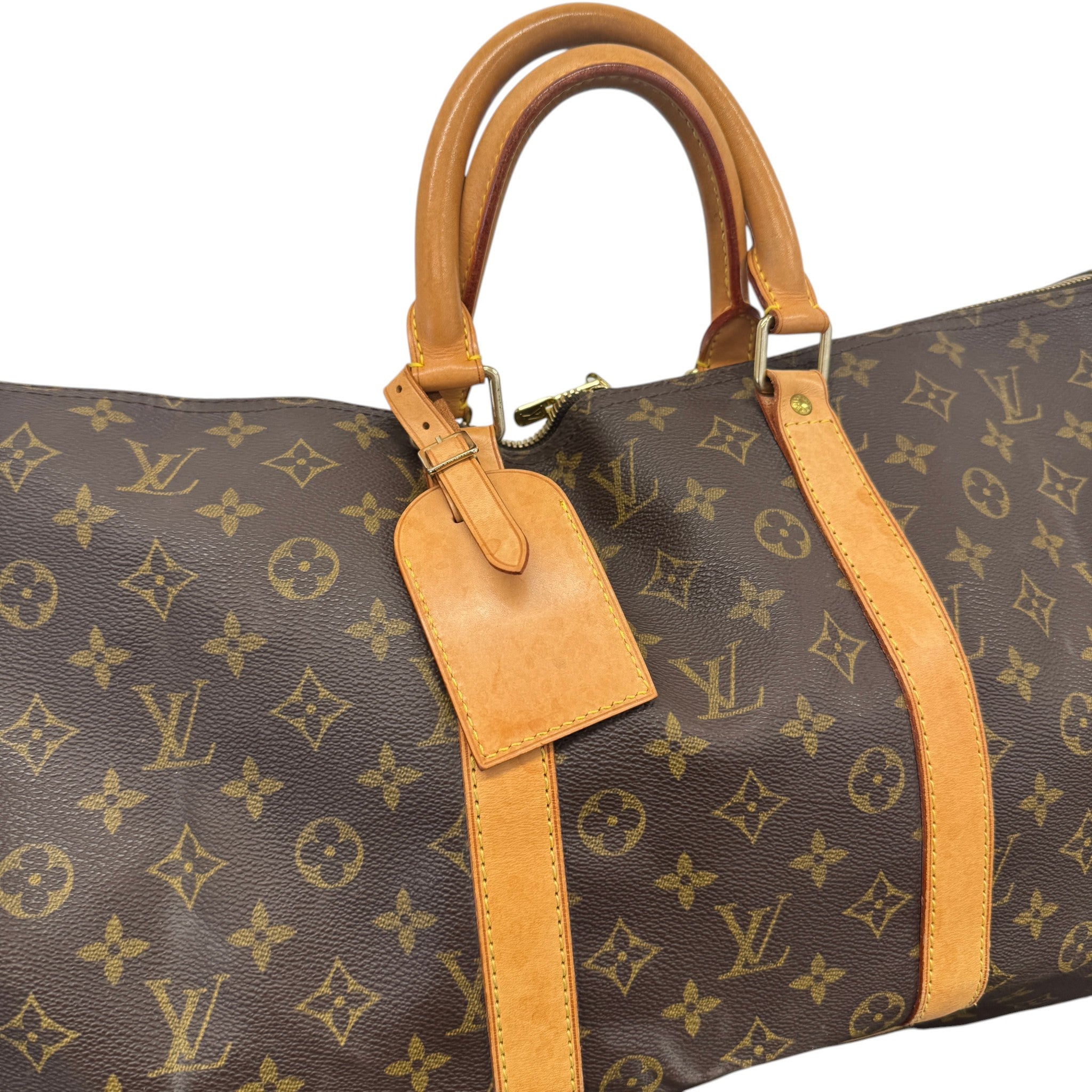 Men's Monogram Keepall 55 Bag Brown