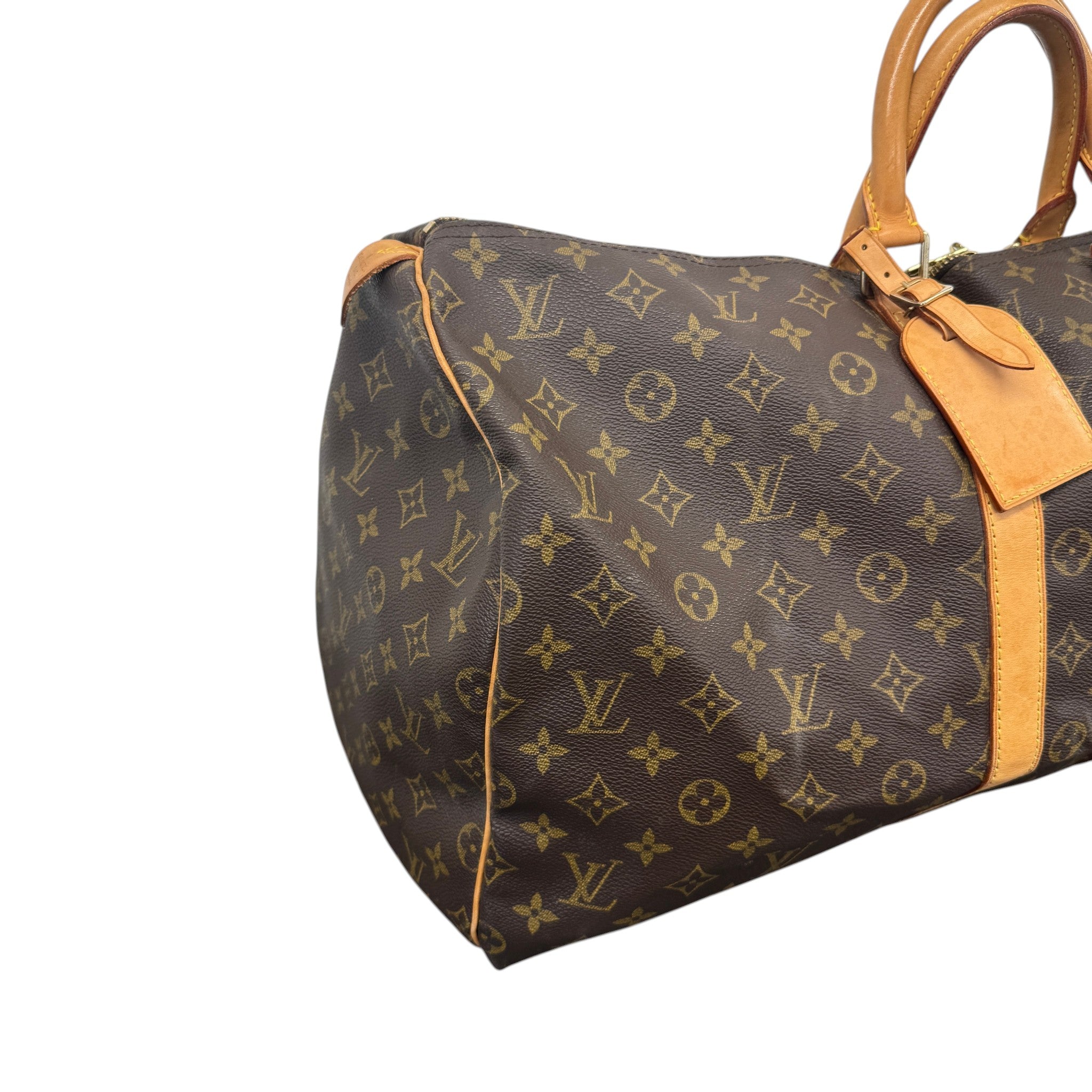 Men's Monogram Keepall 55 Bag Brown