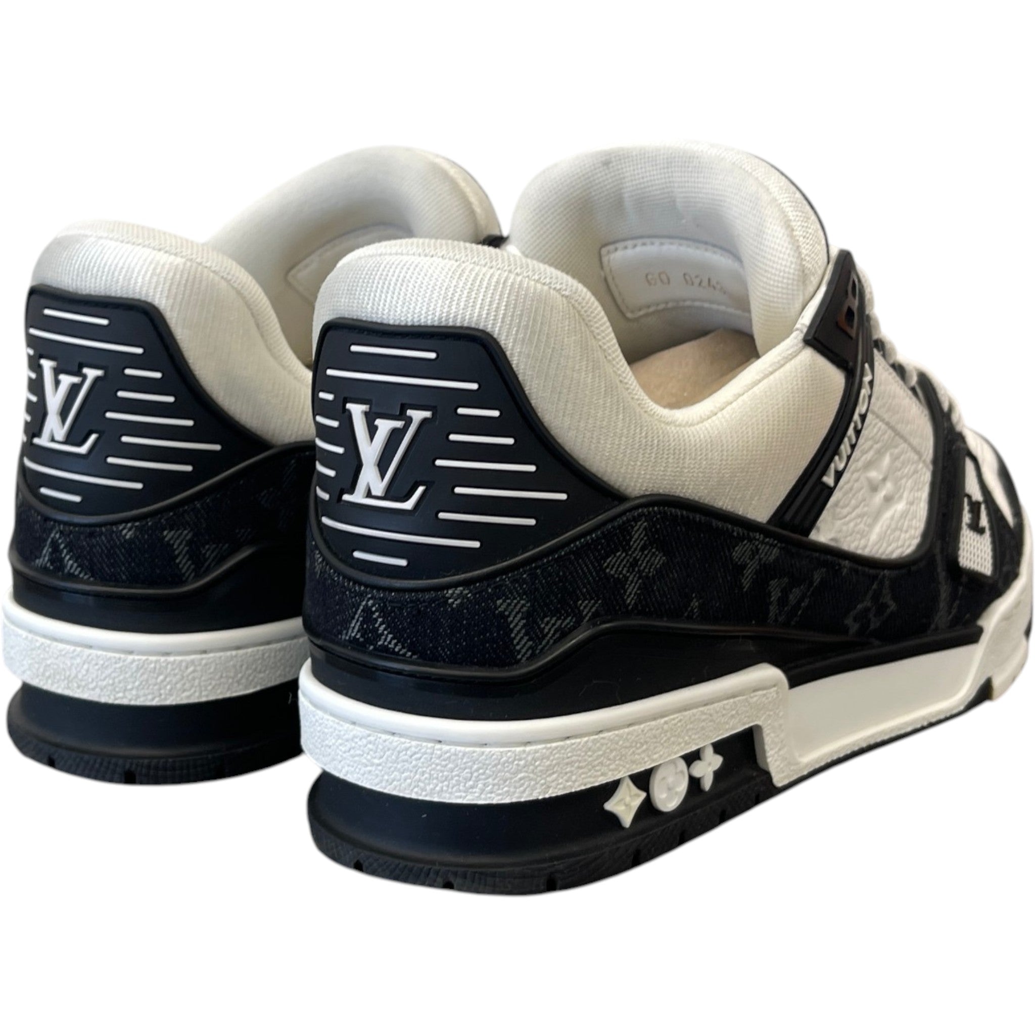 Men's Lv Low Trainers Black Size EU 40 / UK 6
