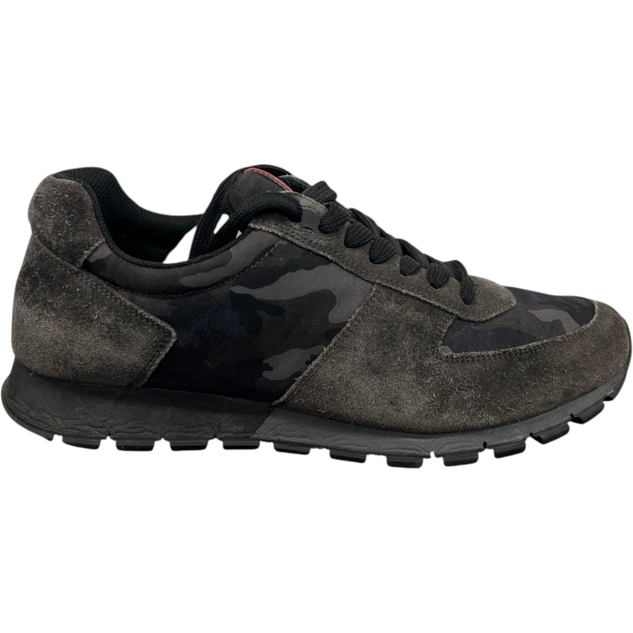 Men's Matchrace Camouflage Low Trainers Black Size EU 43 / UK 9