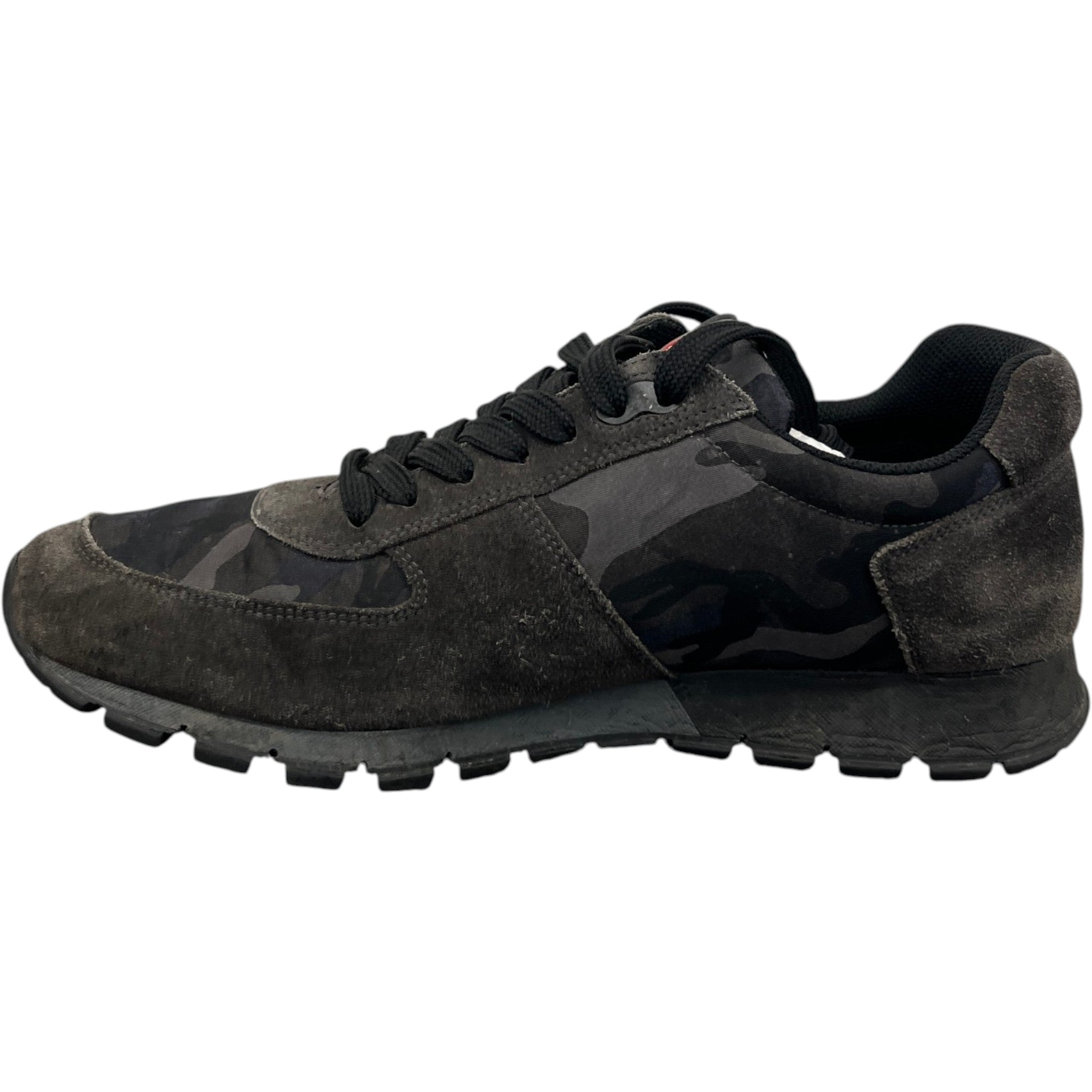 Men's Matchrace Camouflage Low Trainers Black Size EU 43 / UK 9