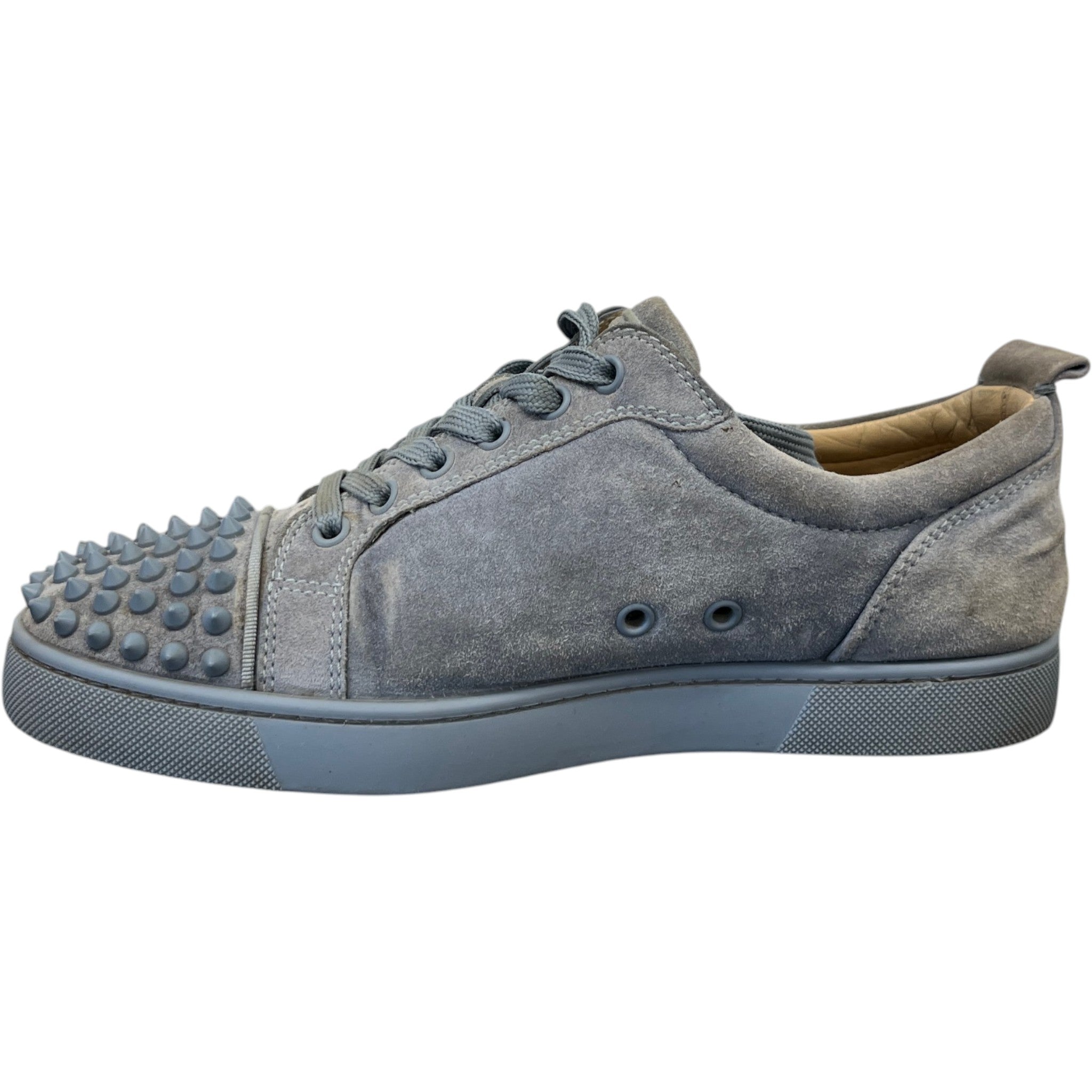 Men's Louis Junior Spikes Flat Low Trainers Grey Size EU 39.5 / UK 5.5