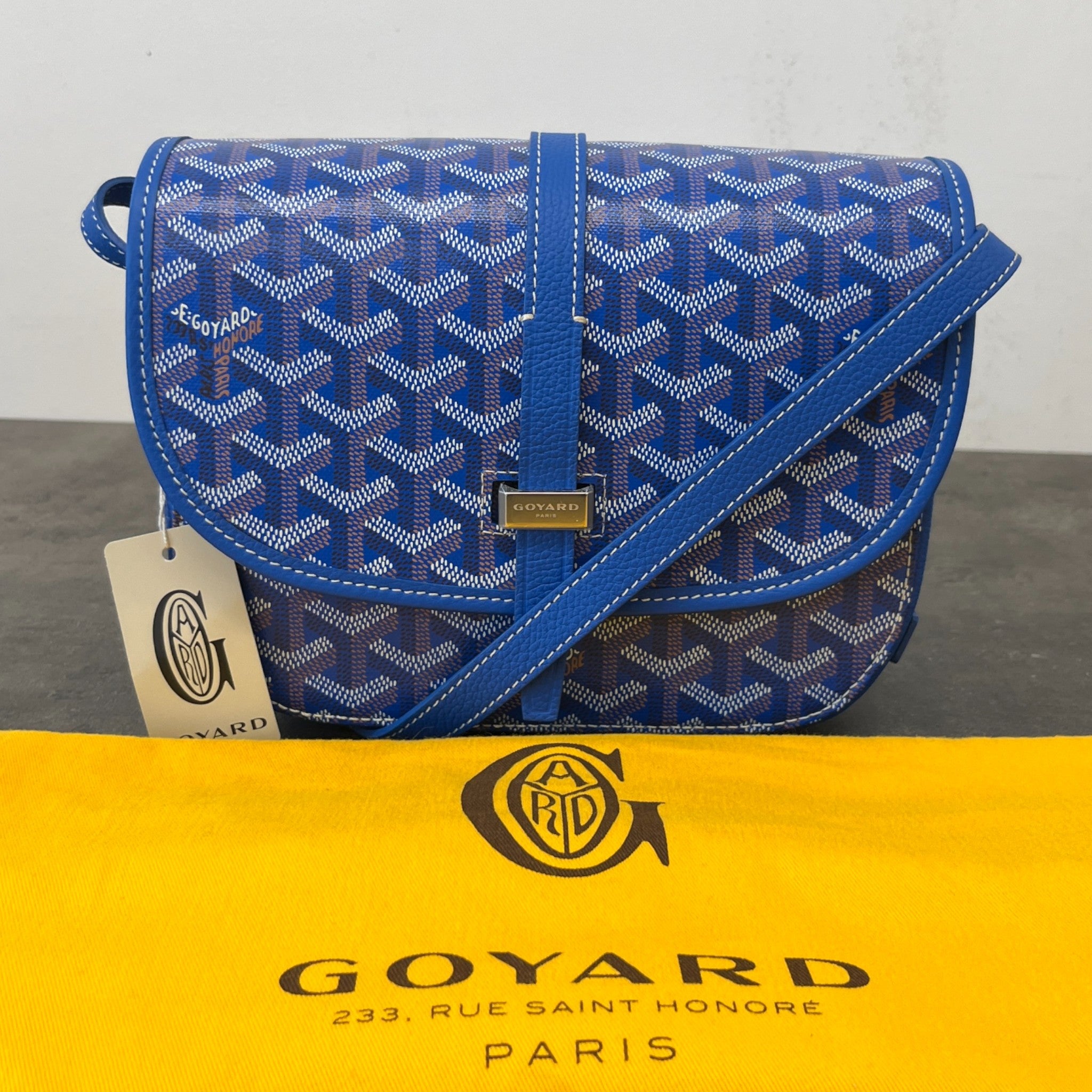 Men's Belvedere Pm Messenger Bag Blue