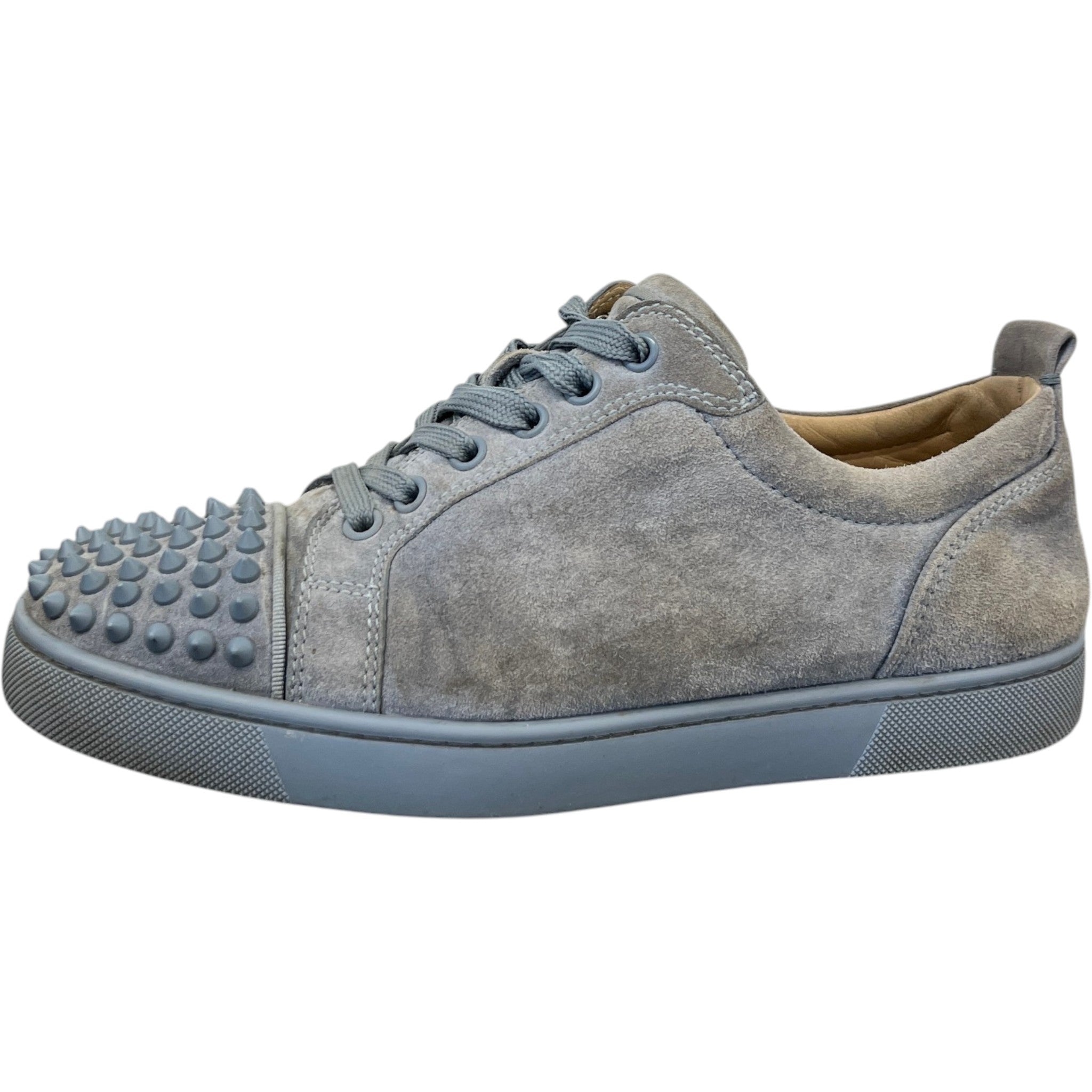 Men's Louis Junior Spikes Flat Low Trainers Grey Size EU 39.5 / UK 5.5