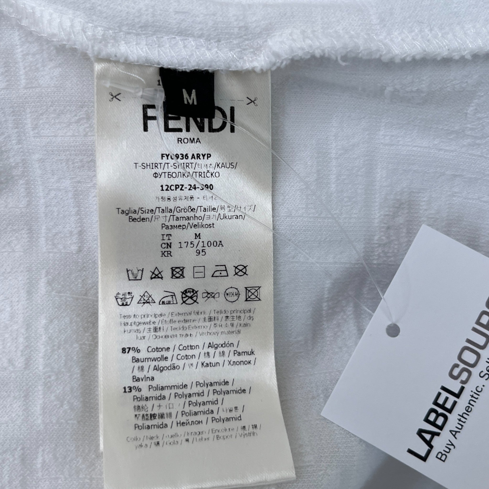 Men's Ff Terry T-Shirt White Size M