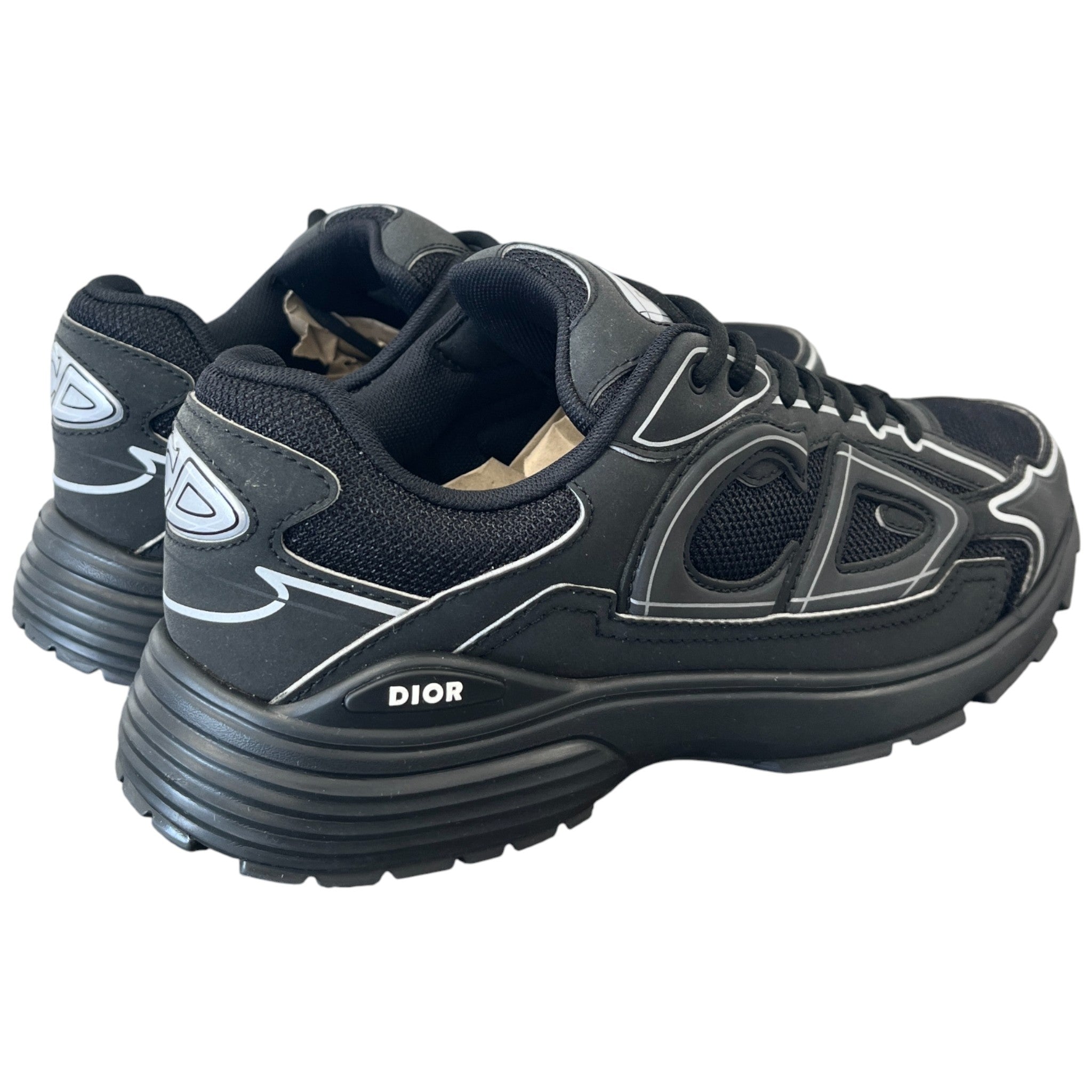 Men's B30 Low Trainers Black Size EU 42 / UK 8