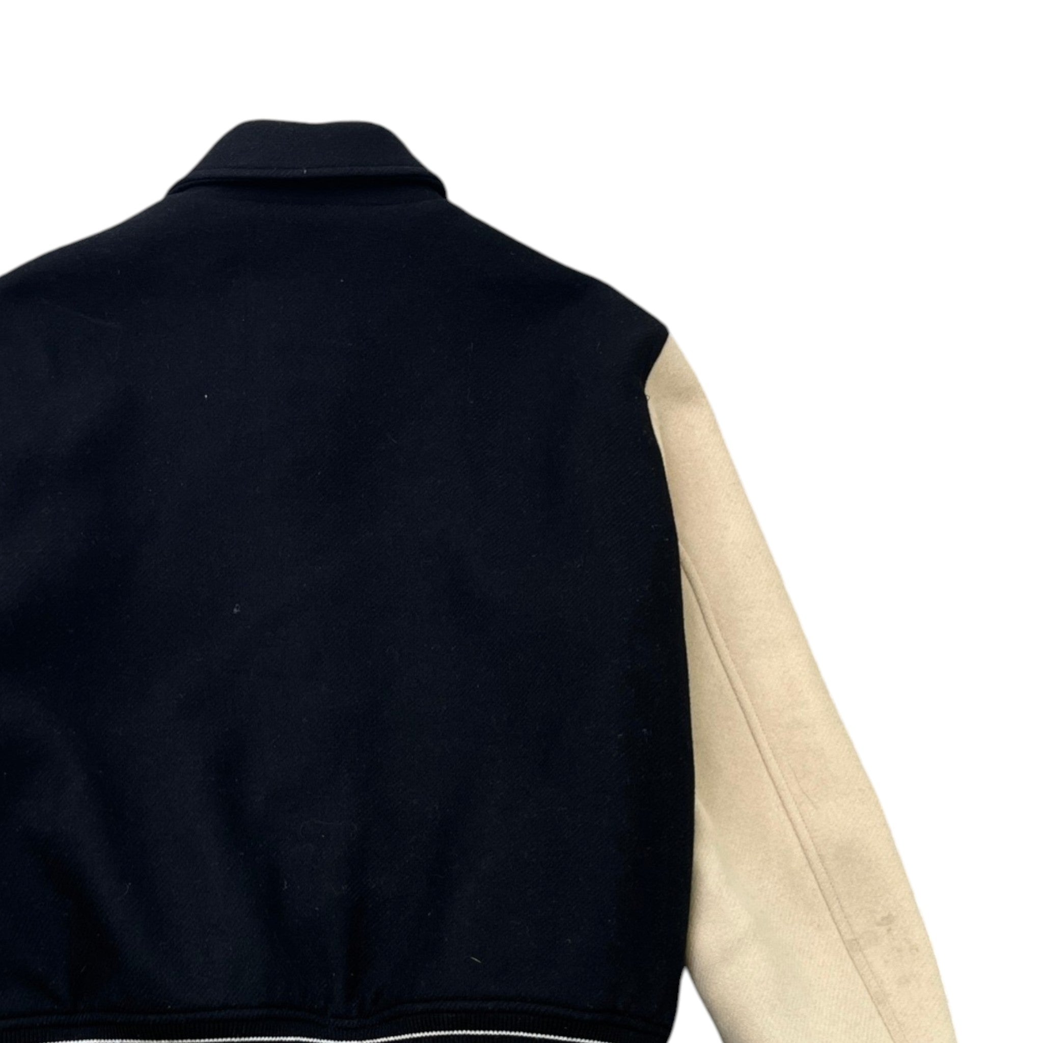 Men's Varsity Bones Jacket Black Size M