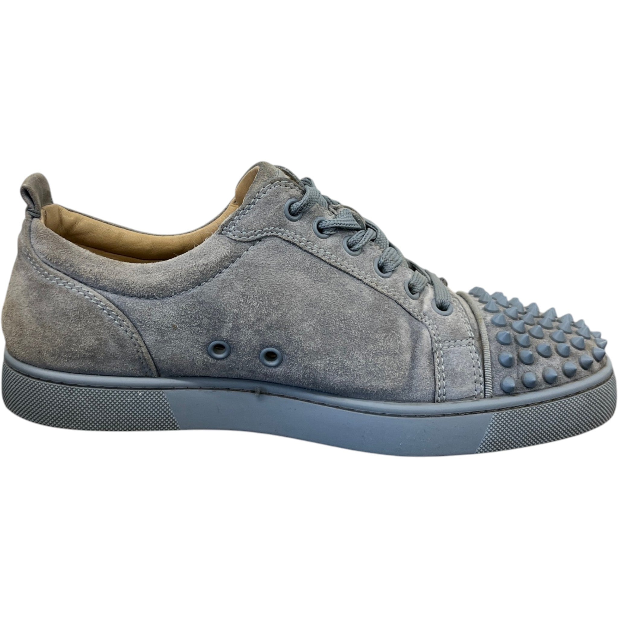 Men's Louis Junior Spikes Flat Low Trainers Grey Size EU 39.5 / UK 5.5