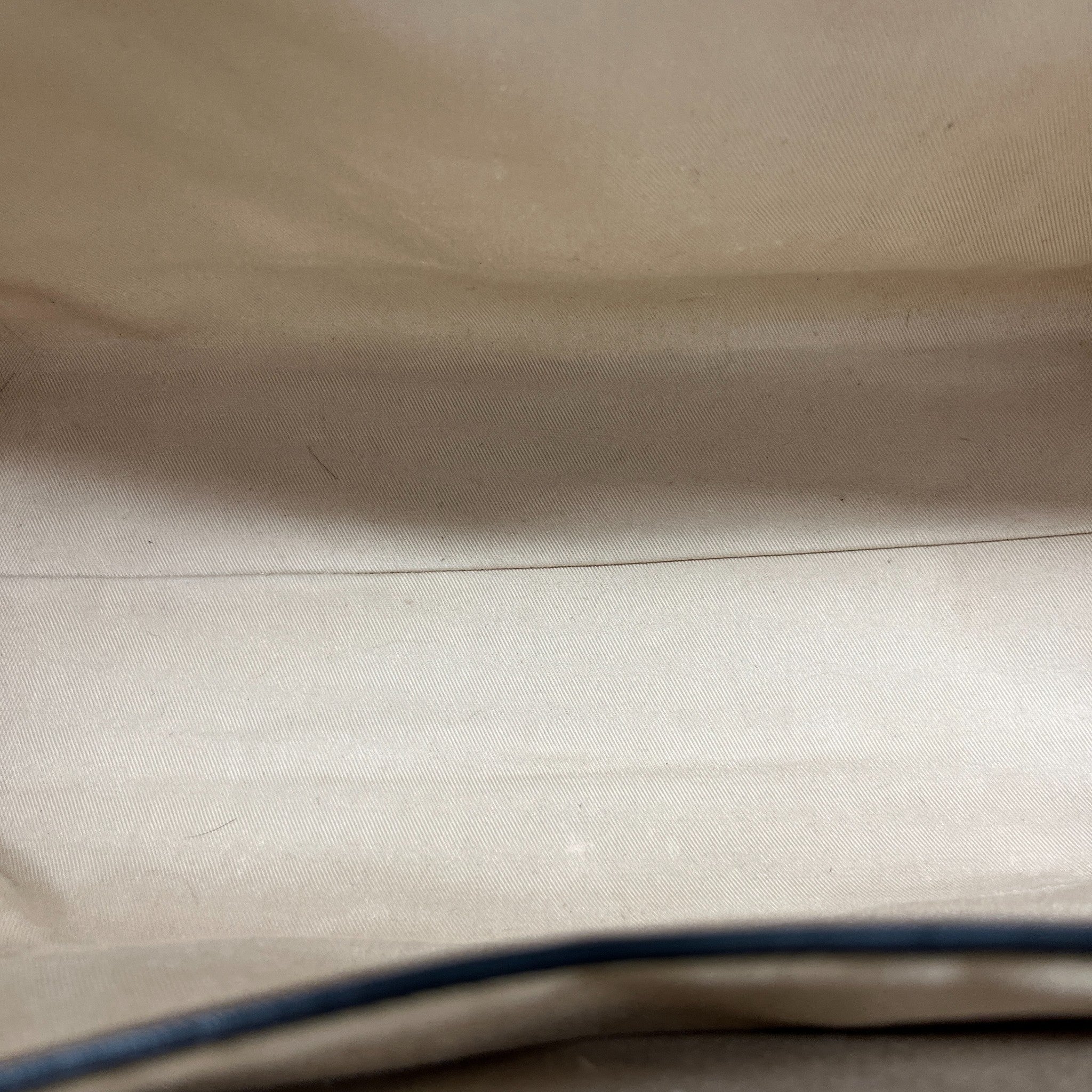 Women's Canvas Logo Tote Bag Beige